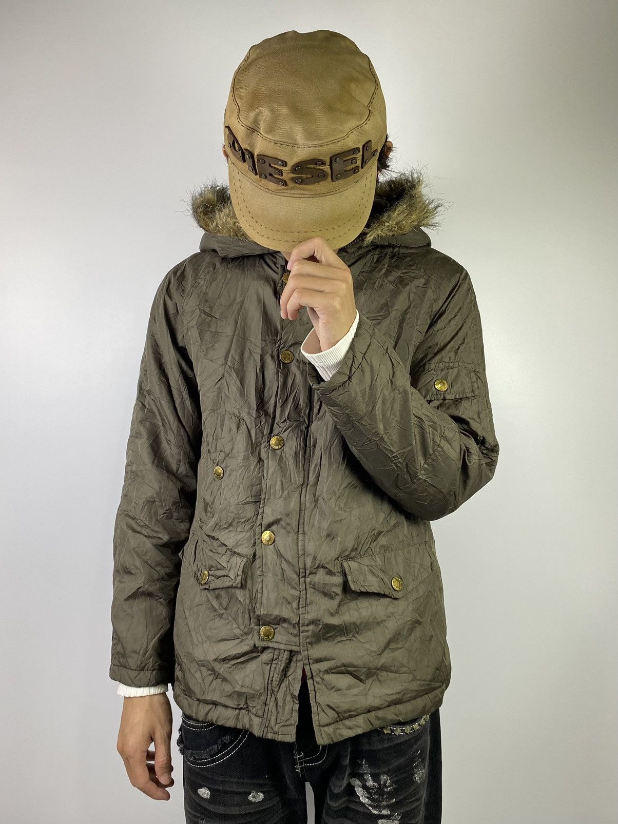 Japanese Brand Fur jacket bono style lip service ifsixwasnine style Size US M / EU 48-50 / 2 - 3 Thumbnail