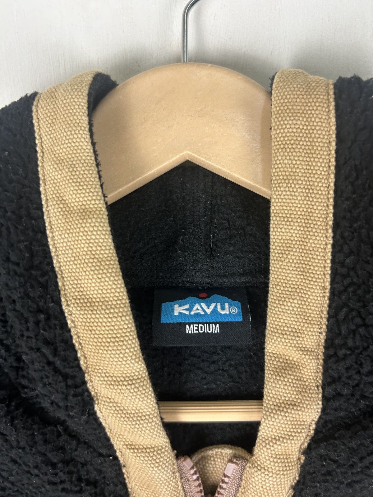 KAVU × Vintage Vintage Fleece Kavu / Outdoor Lifestyle with hoodie Size US M / EU 48-50 / 2 - 7 Thumbnail