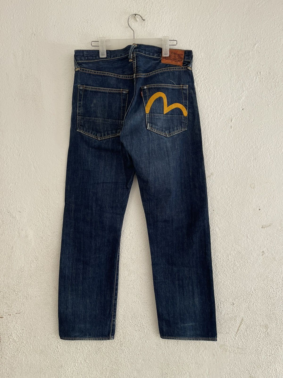 Evisu Evisu Lot 2000 Seagull Logo Selvedge Denim Jeans Size US 32 / EU 48 - 1 Thumbnail