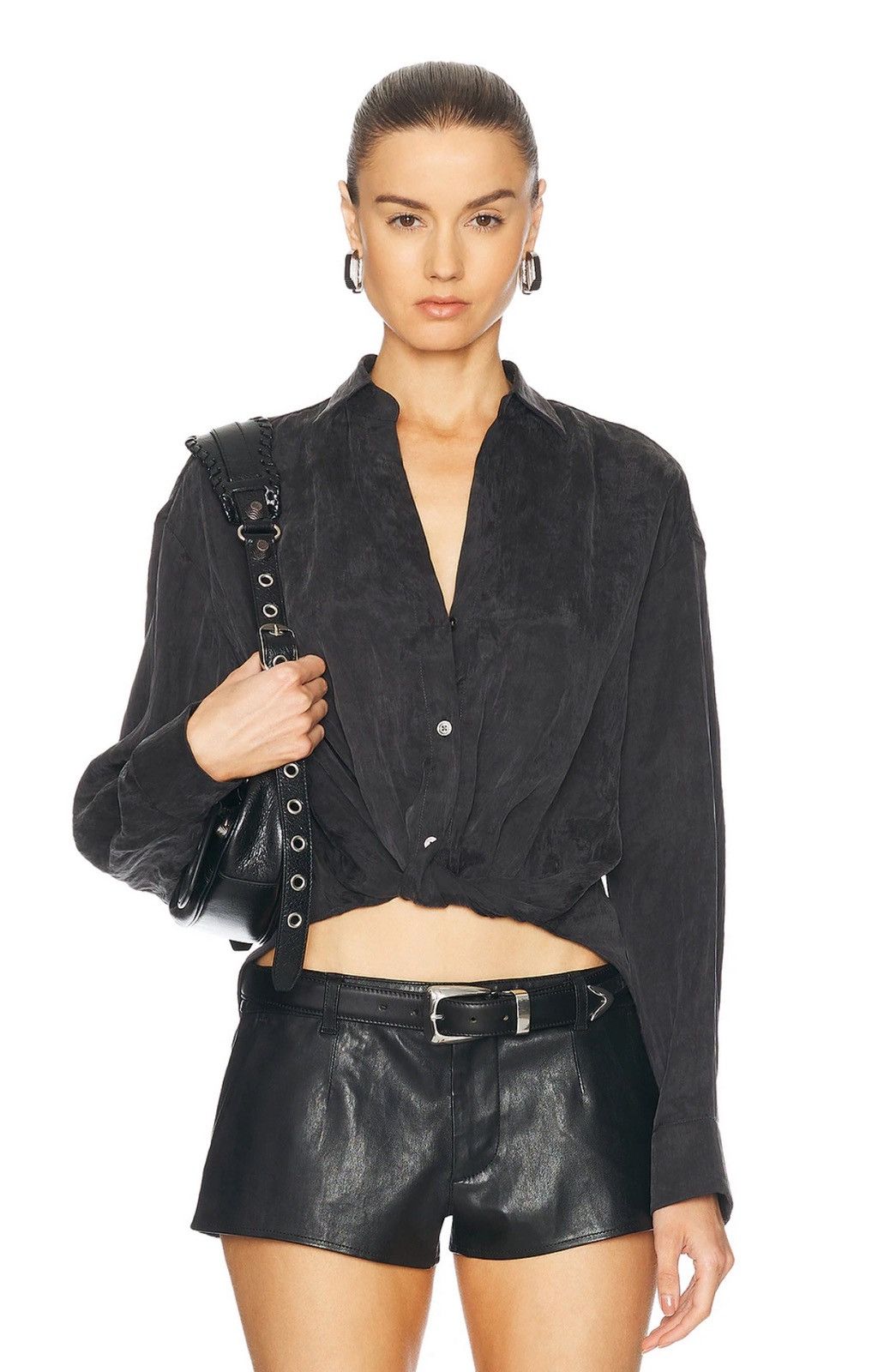 R13 Twisted front shirt XS Size XS / US 0-2 / IT 36-38 - 3 Thumbnail