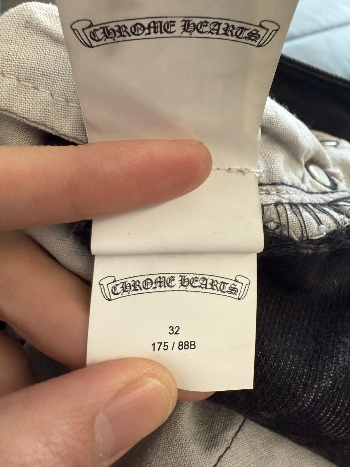 Chrome Hearts Chrome Hearts Vintage 501 Jeans Size US 32 / EU 48 - 11 Thumbnail