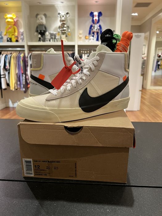 Nike off white on sale blazer the ten