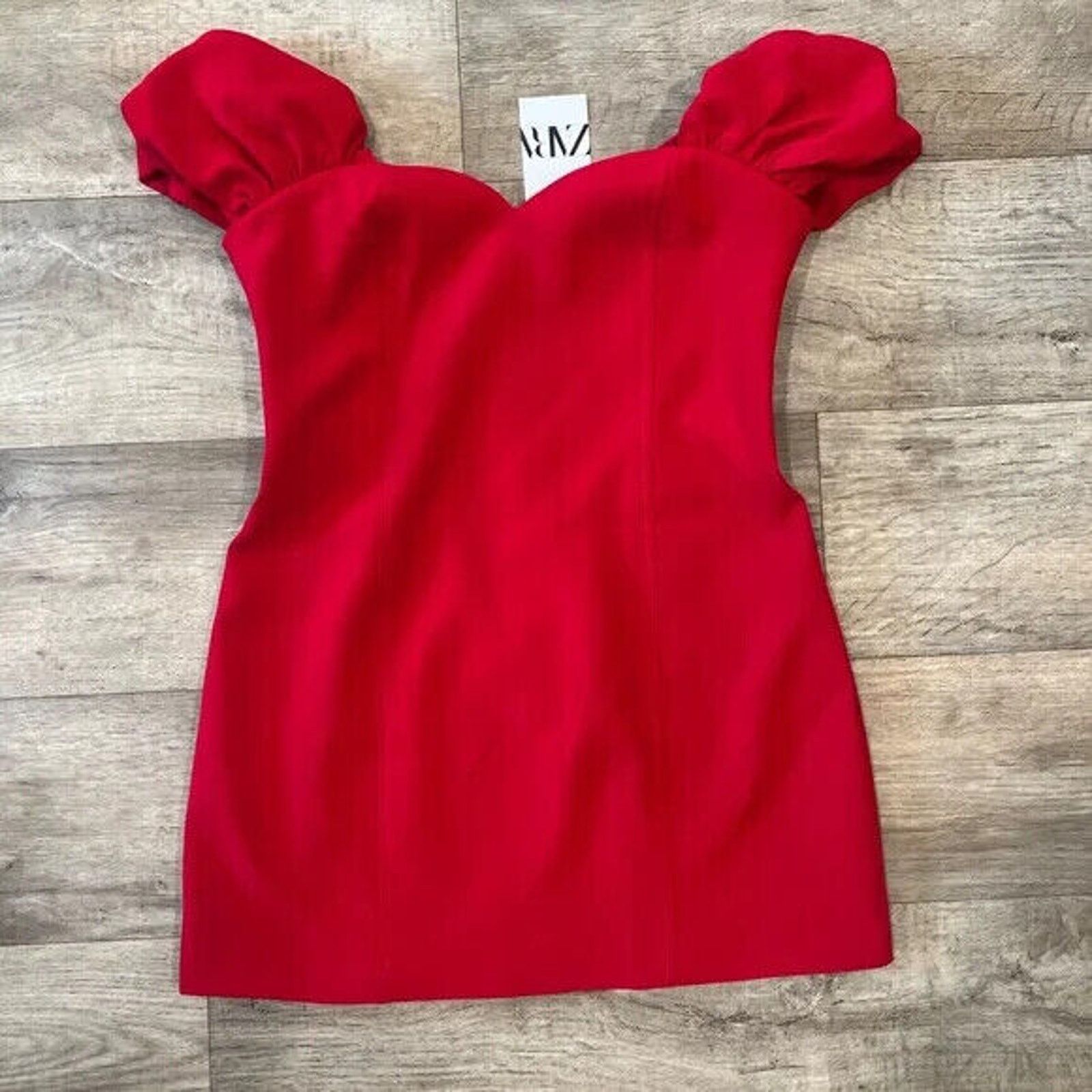Zara ZARA BLOGGER FAVE!!! Off-Shoulder Mini Dress NWT Size XL / US 12-14 / IT 48-50 - 15 Thumbnail