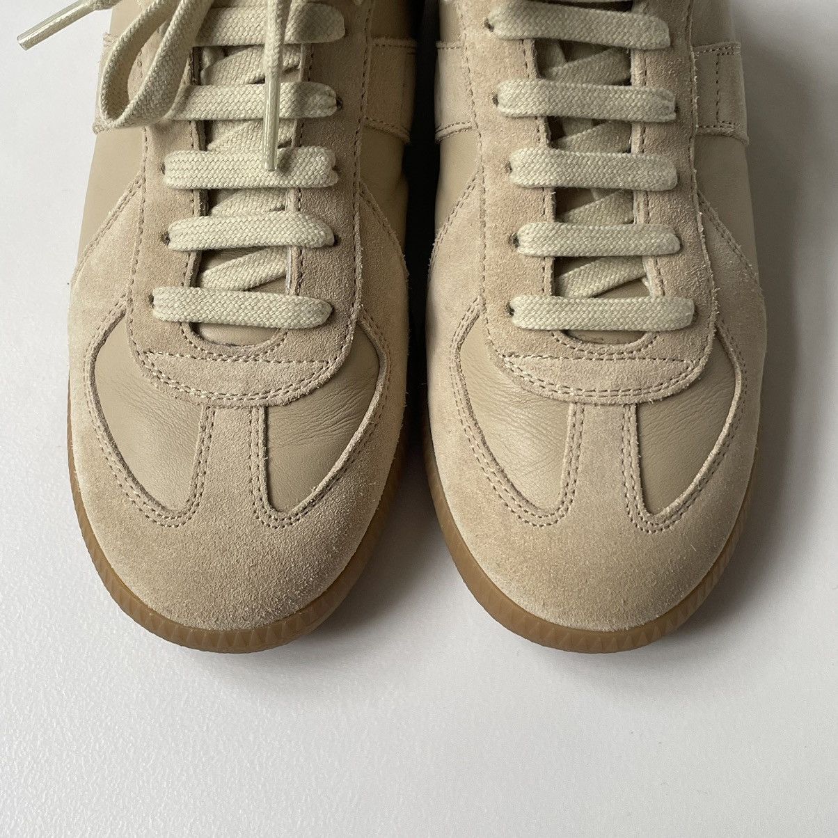 Maison Margiela S/S 21 Beige Mule GAT Sneakers Size US 7 / IT 37 - 5 Thumbnail
