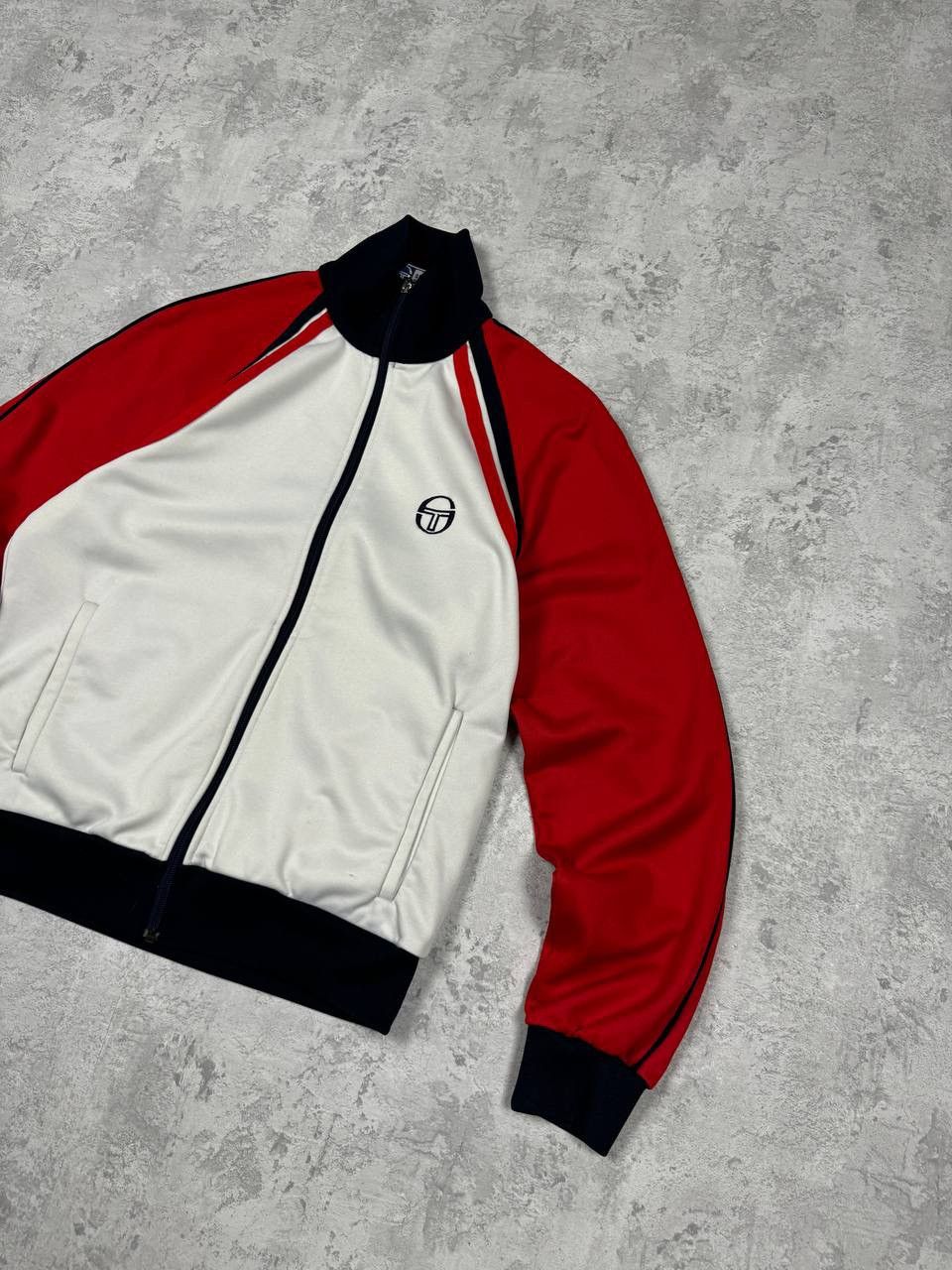 Sergio Tacchini RARE Vintage Sergio Tacchini White/Red Track Jacket Size US L / EU 52-54 / 3 - 2 Thumbnail