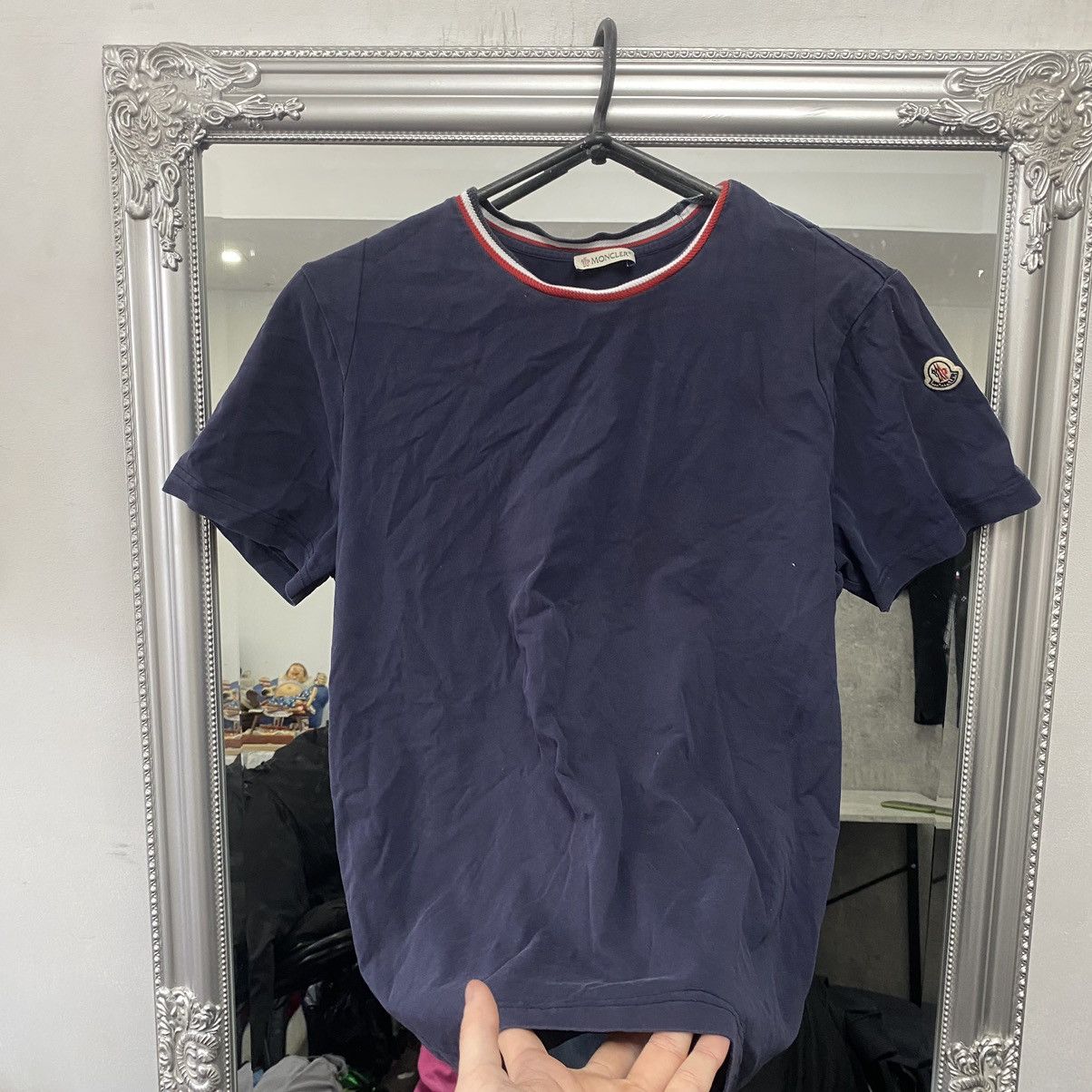 Moncler Moncler polo shirt logo sleeve Size US L / EU 52-54 / 3 - 3 Thumbnail