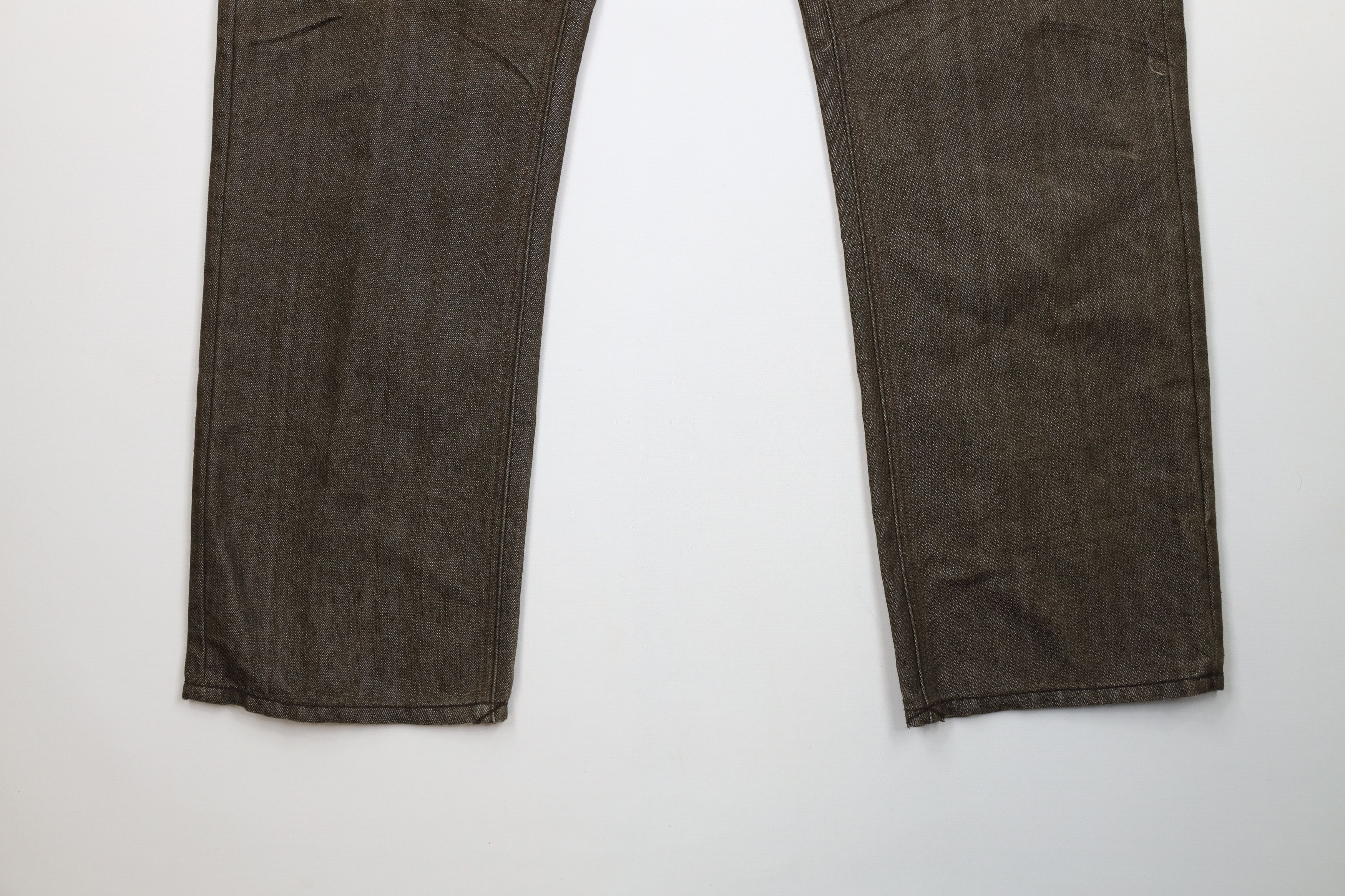 Sean John × Vintage Vintage 90s Y2K Sean John Fit Wide Leg Denim Jeans Brown Size US 36 / EU 52 - 4 Thumbnail
