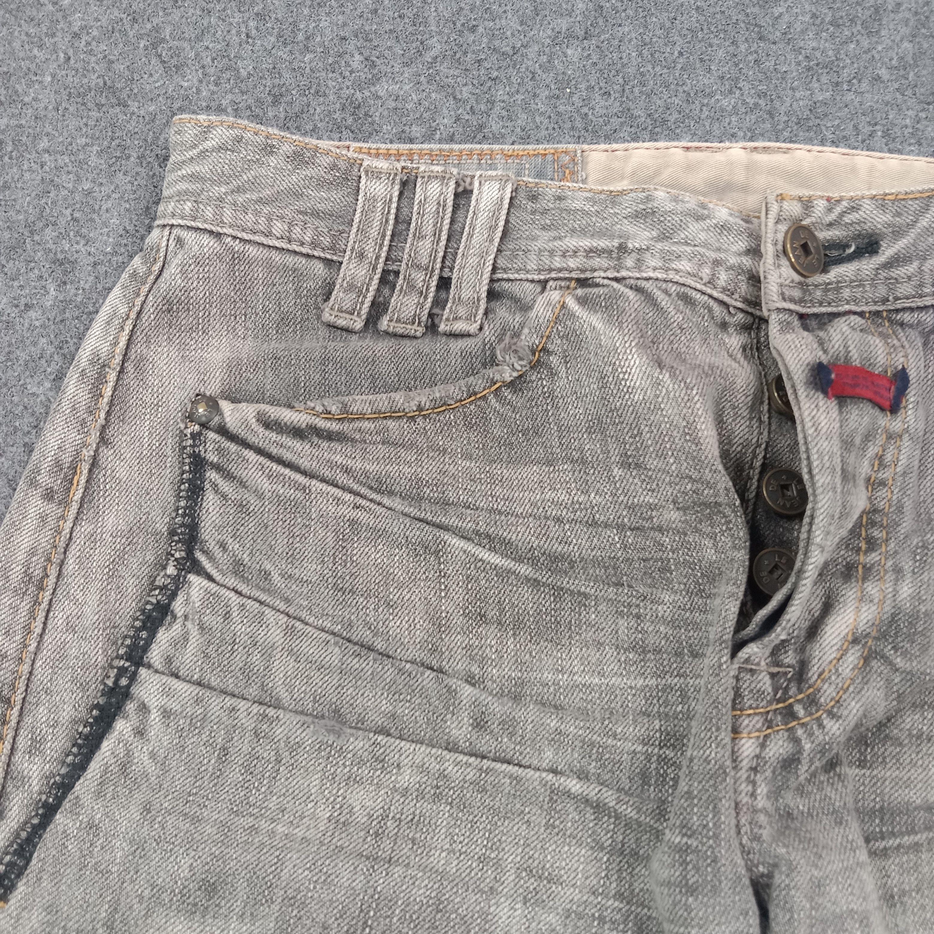 Marithe + Francois Girbaud Marithe Francois Girbaud Designer Rare Baggy Jeans C280N19 Size US 29 - 4 Thumbnail