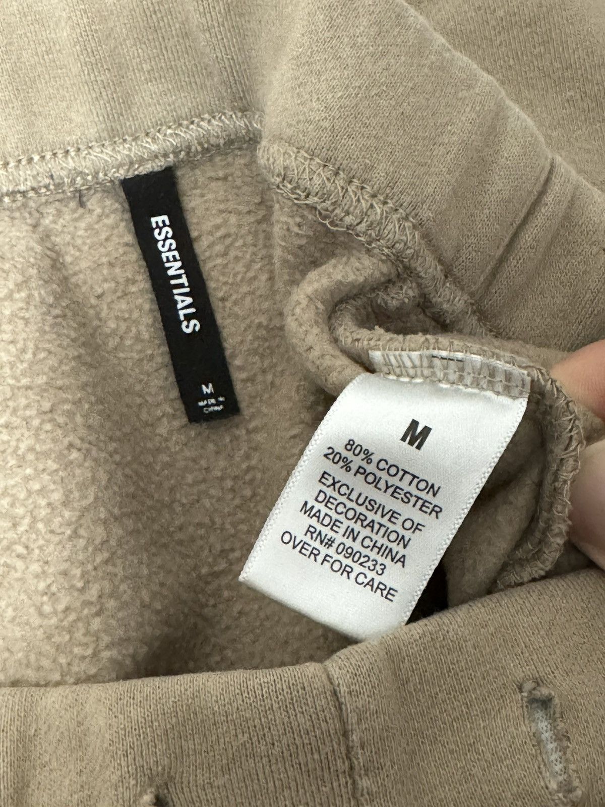 Fear of God 🔥 Fear of God Essentials OG Sweat Shorts SZ Medium Tan Size US 32 / EU 48 - 9 Thumbnail