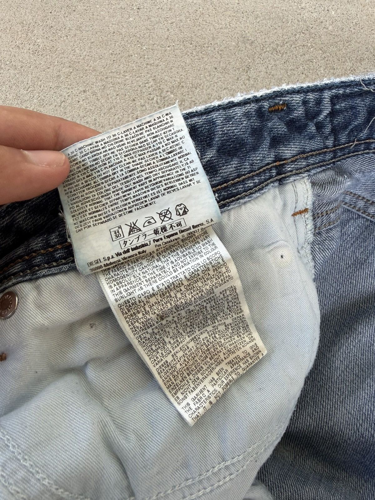 Diesel Diesel Zatiny Bootcut Denim Jeans Size US 34 / EU 50 - 8 Thumbnail