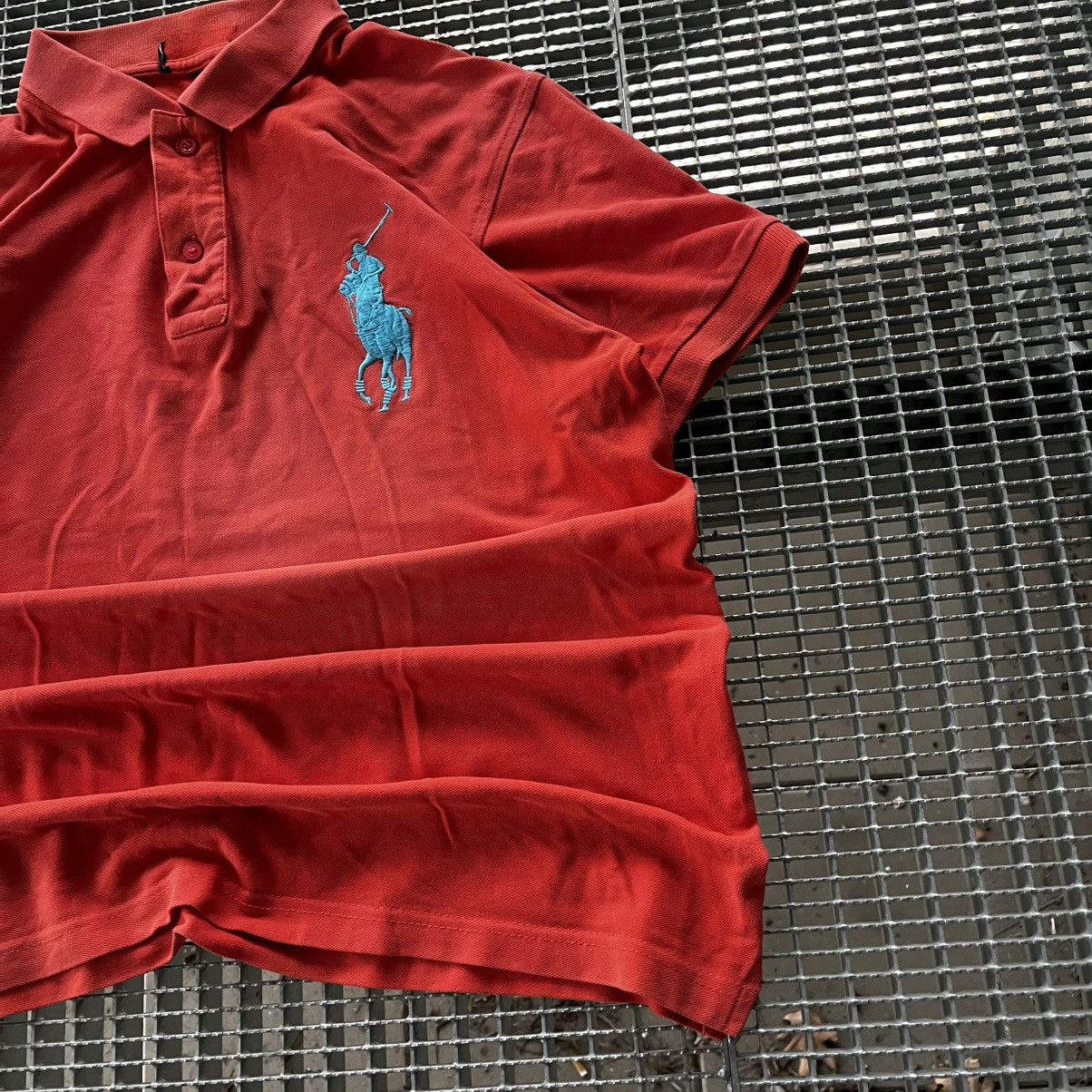 Polo Ralph Lauren Vintage Polo Ralph Lauren Big pony Rugby Shirt Chief Keef Size US XL / EU 56 / 4 - 5 Thumbnail