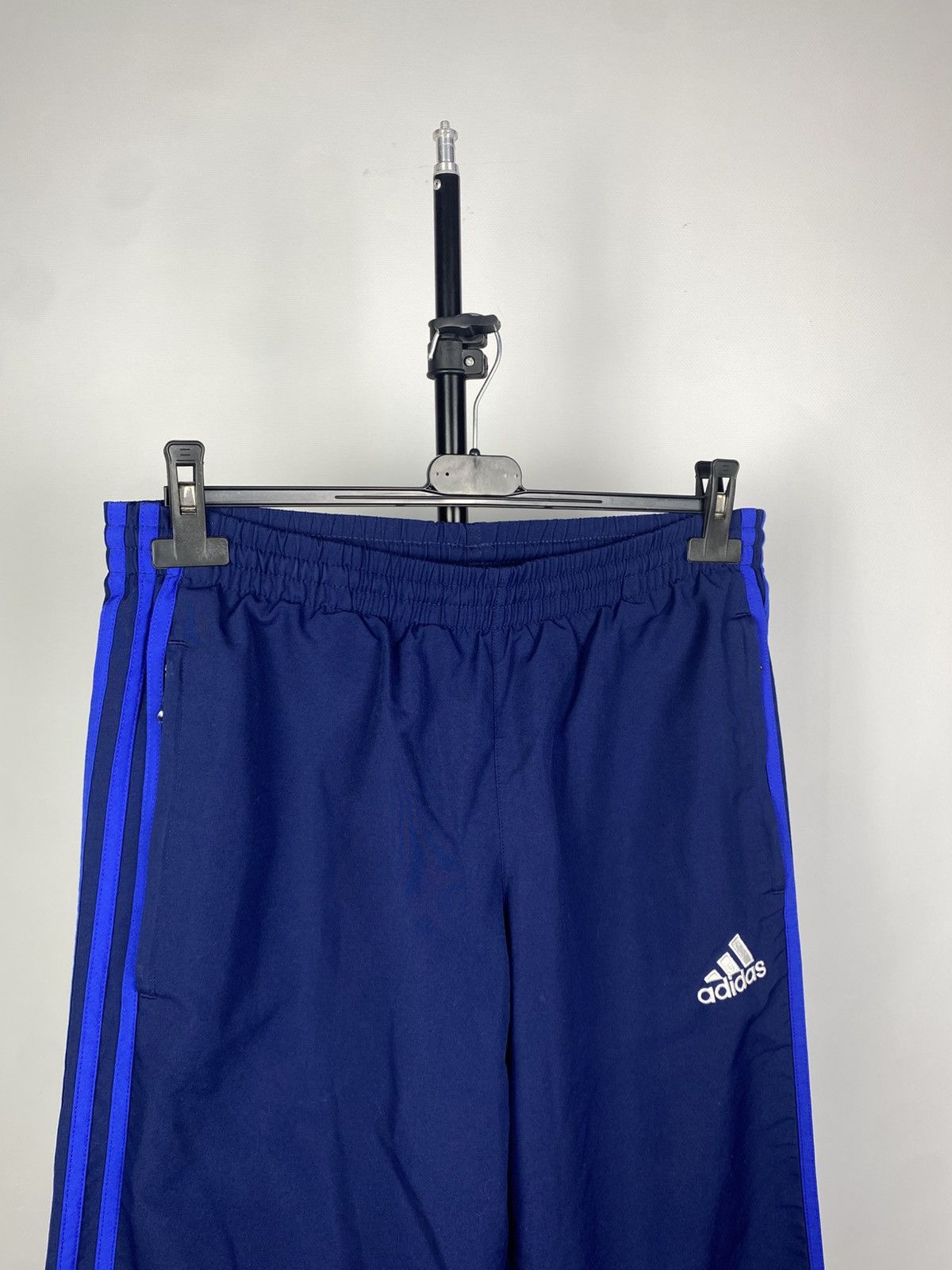 Adidas × Vintage Vintage 00s Adidas Nylon Baggy Trackpants Y2K S Size US 31 - 2 Thumbnail