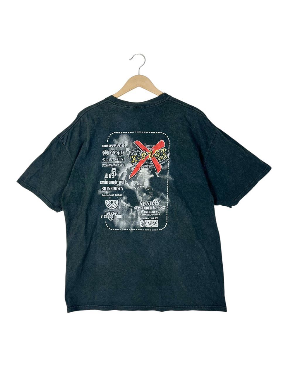 Band Tees Vintage X-Fest Music Festival T-Shirt Nu Metal / Rapcore Size US XL / EU 56 / 4 - 2 Thumbnail