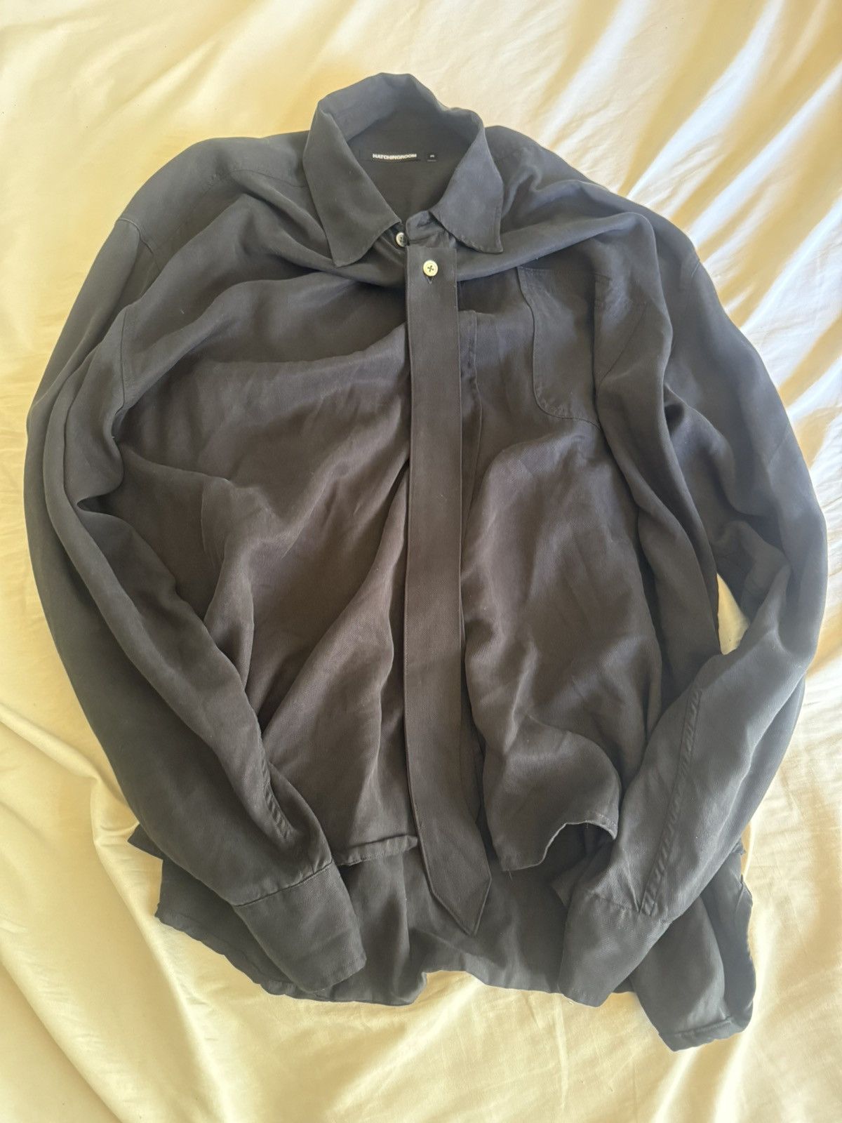 Other Hatchingroom tie shirt faded black Size US L / EU 52-54 / 3 - 1 Thumbnail