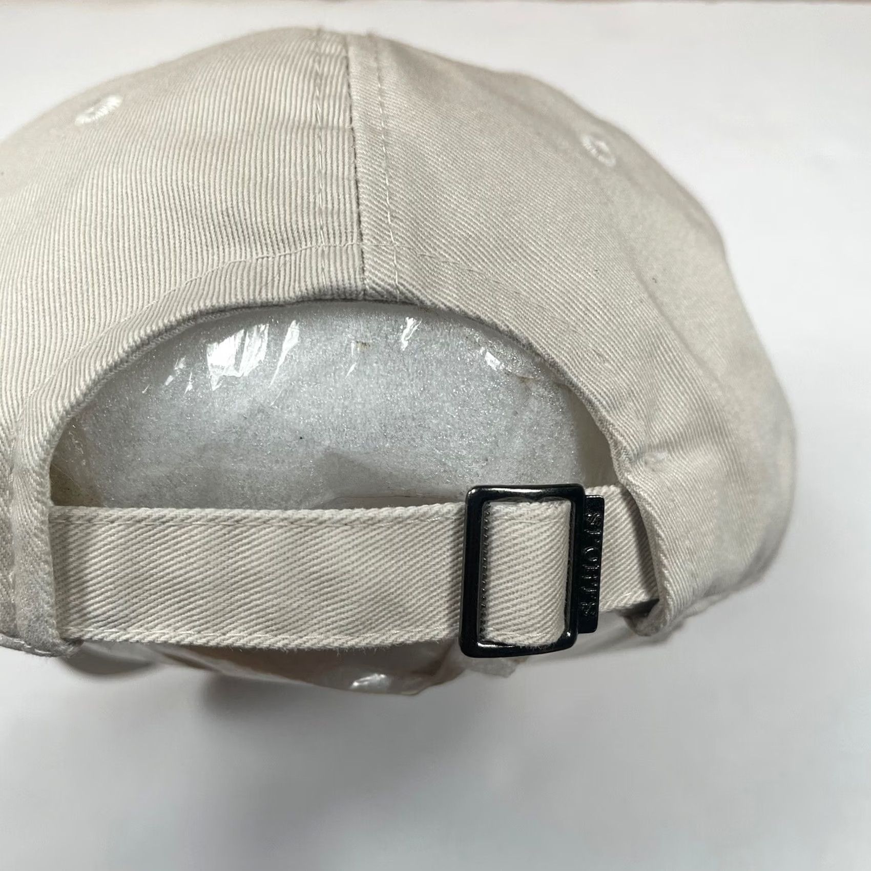 Vintage EMPRN Hat Womens Beige Adjustable StrapBack Baseball Cap One Size Fits All Size ONE SIZE - 7 Thumbnail