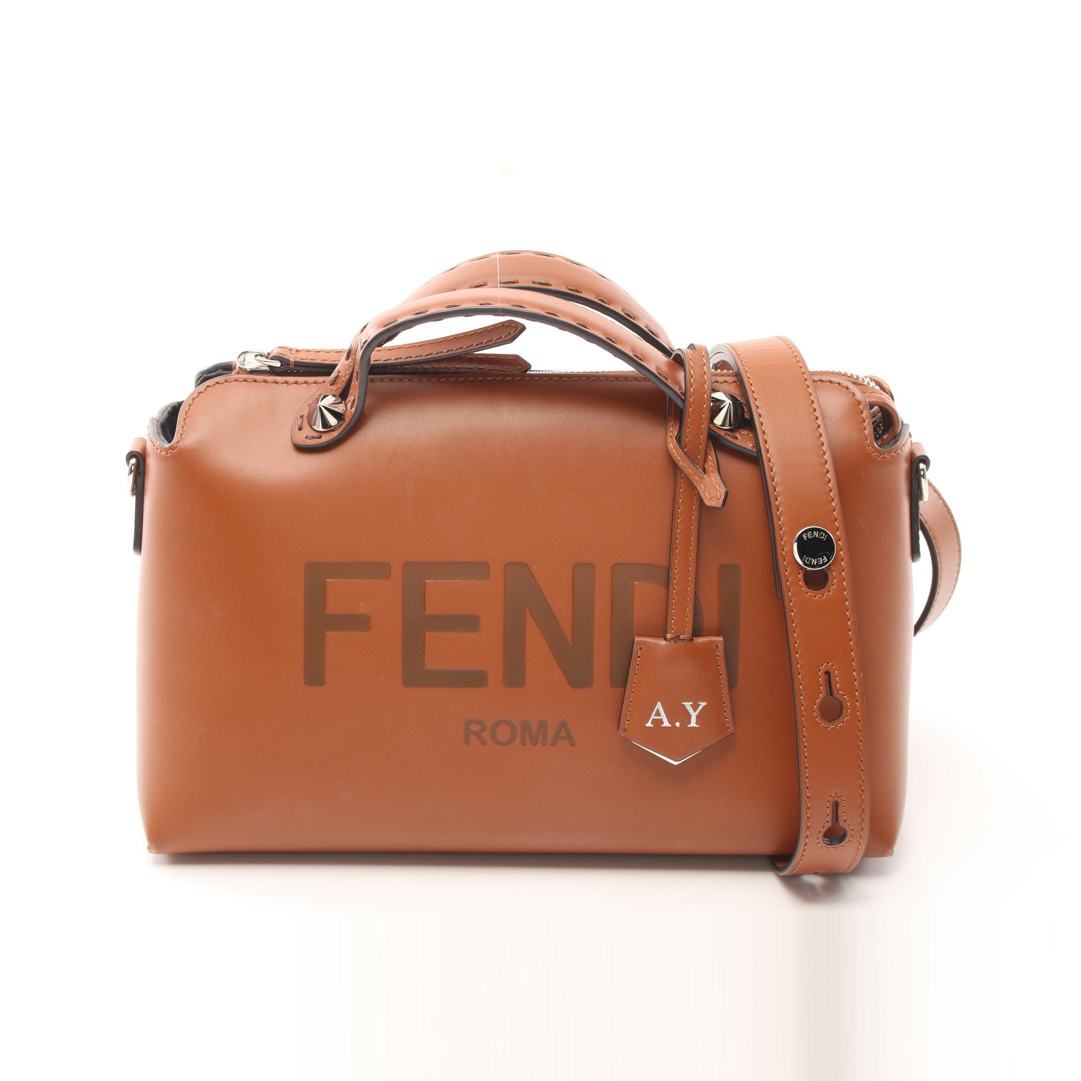 Fendi Fendi By The Way Medium Handbag Leather Light Brown Size ONE SIZE - 1 Thumbnail