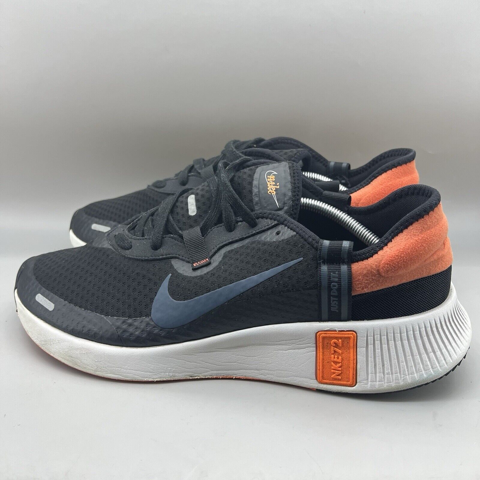 Nike Nike Reposto Running Sneakers Men's 13 Black Mantra Orange Size US 13 / EU 46 - 3 Thumbnail