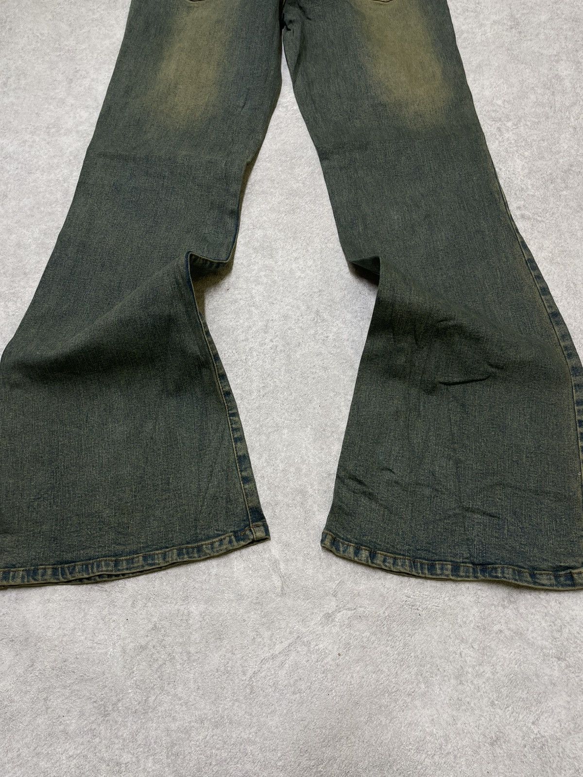 Affliction × If Six Was Nine × Le Grande Bleu (L.G.B.) Flare Ifsixwasnine Vibe Jeans LGB Cut Washed Rockstar Size US 31 - 17 Thumbnail