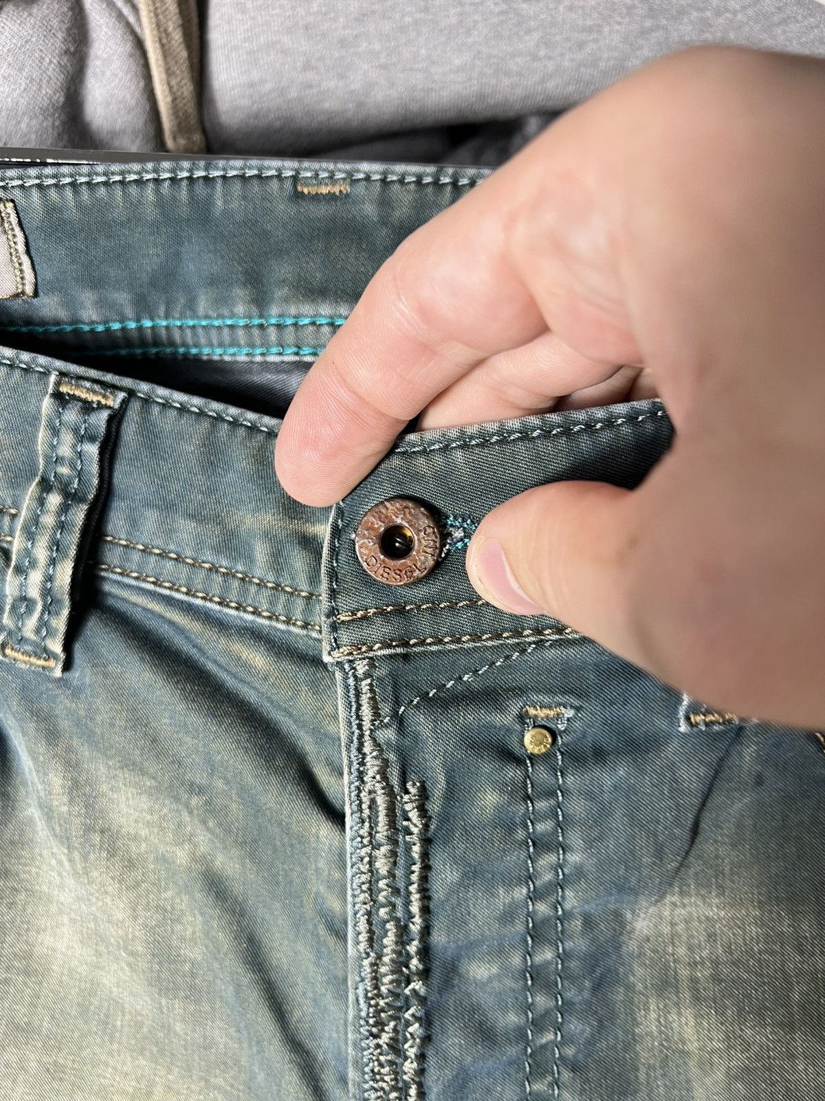 👖 Diesel Safado Regular Slim Straight Jeans Made in Italy