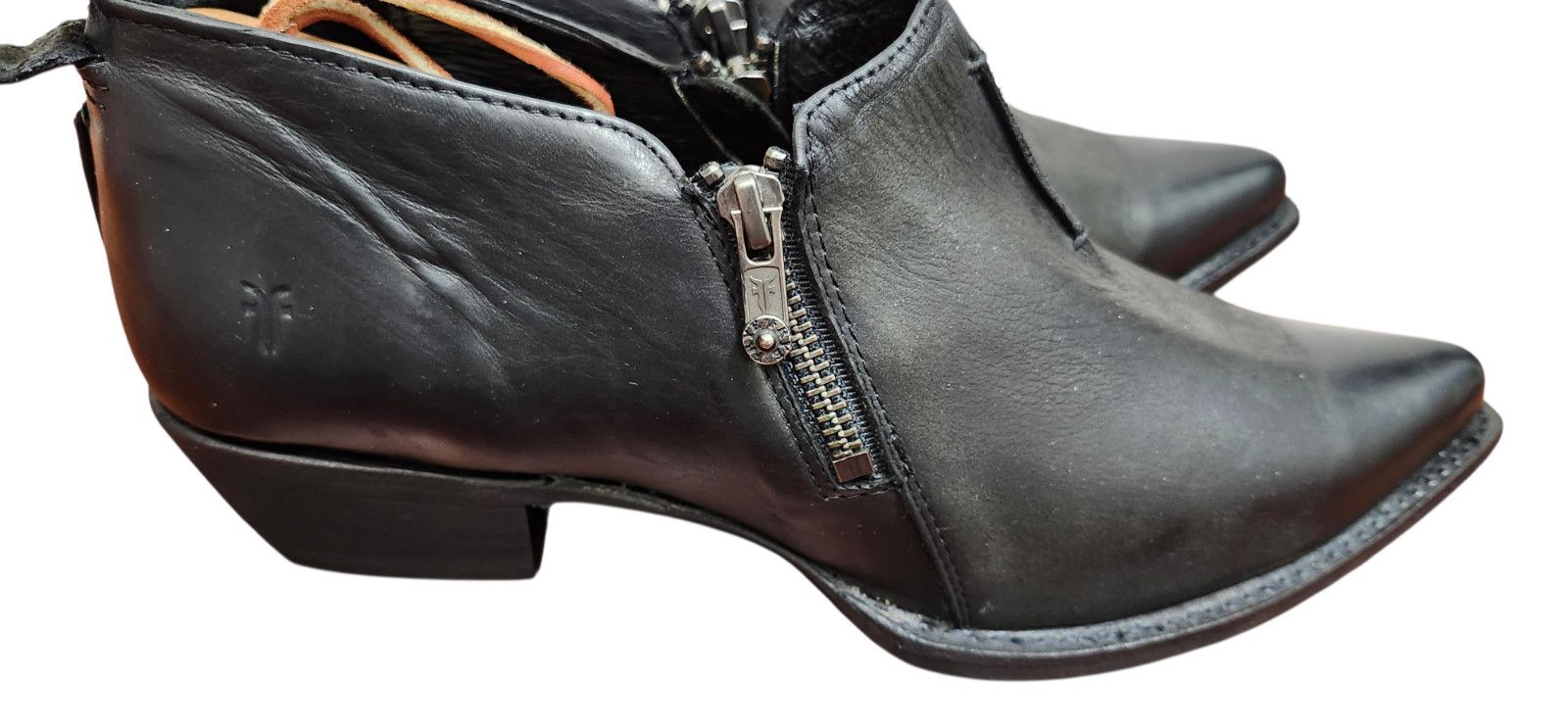 Frye FRYE Sacha Moto Shootie Boots Size 11 B Black Women's Ankle Size US 11 / IT 41 - 6 Thumbnail