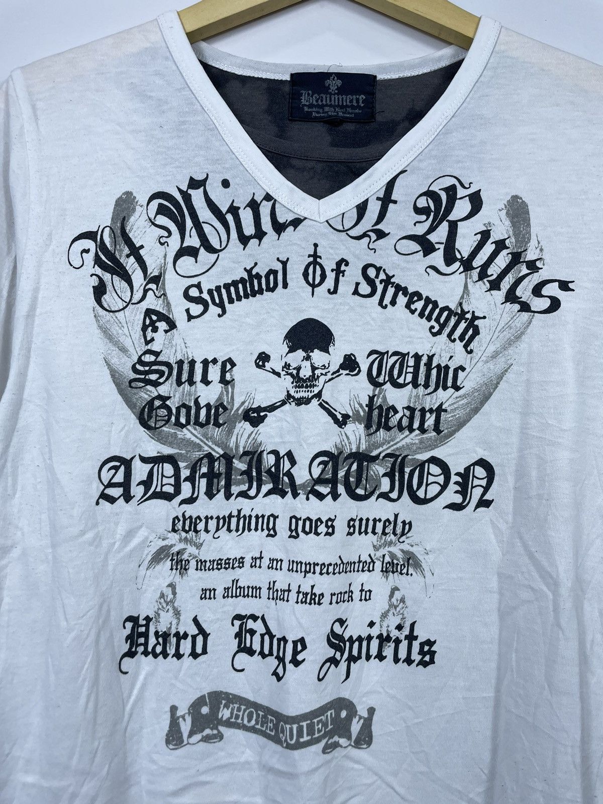 14th Addiction Japanese Beaumere Poem LongSleeve Rock Punk Style size M-L Size US M / EU 48-50 / 2 - 2 Thumbnail