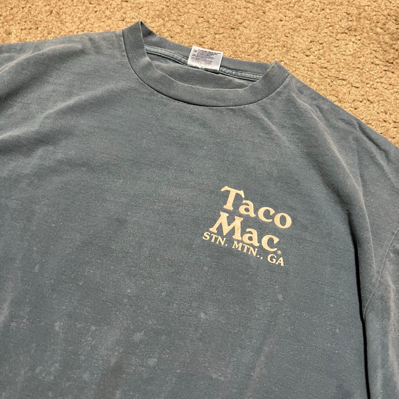 Other Vintage Taco Mac Shirt STN MTN GA Winged Buffalo T-Shirt XL Size US XL / EU 56 / 4 - 4 Thumbnail