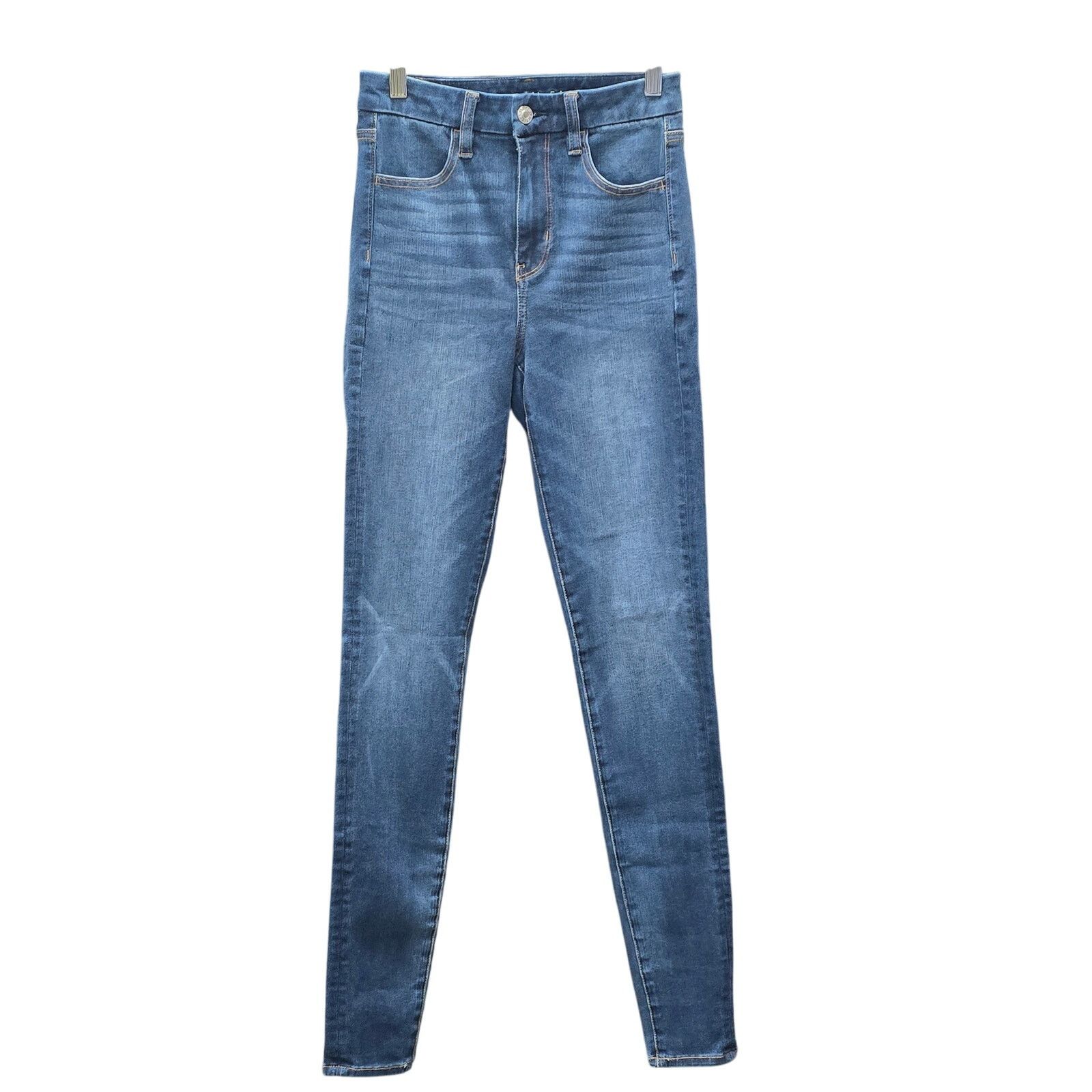 American Eagle Outfitters American Eagle, Curvy Super Hi-Rise Jegging, Size 2 X-Long Size 26" / US 2 / IT 38 - 3 Thumbnail