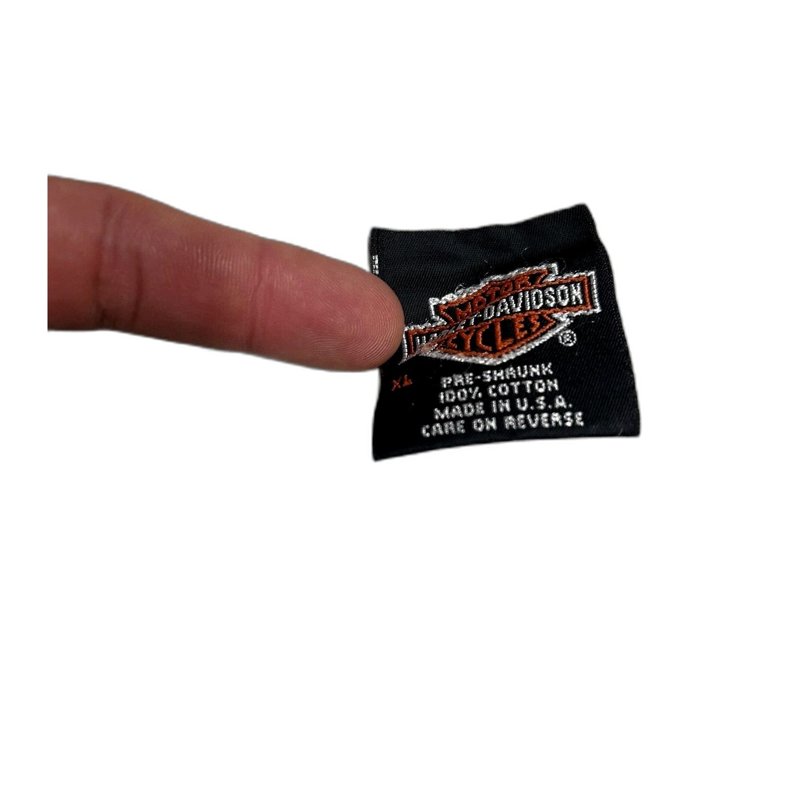 Vintage Vintage 90's Harley Davidson Eagle Claw Rare Graphic XL Size US XL / EU 56 / 4 - 3 Thumbnail