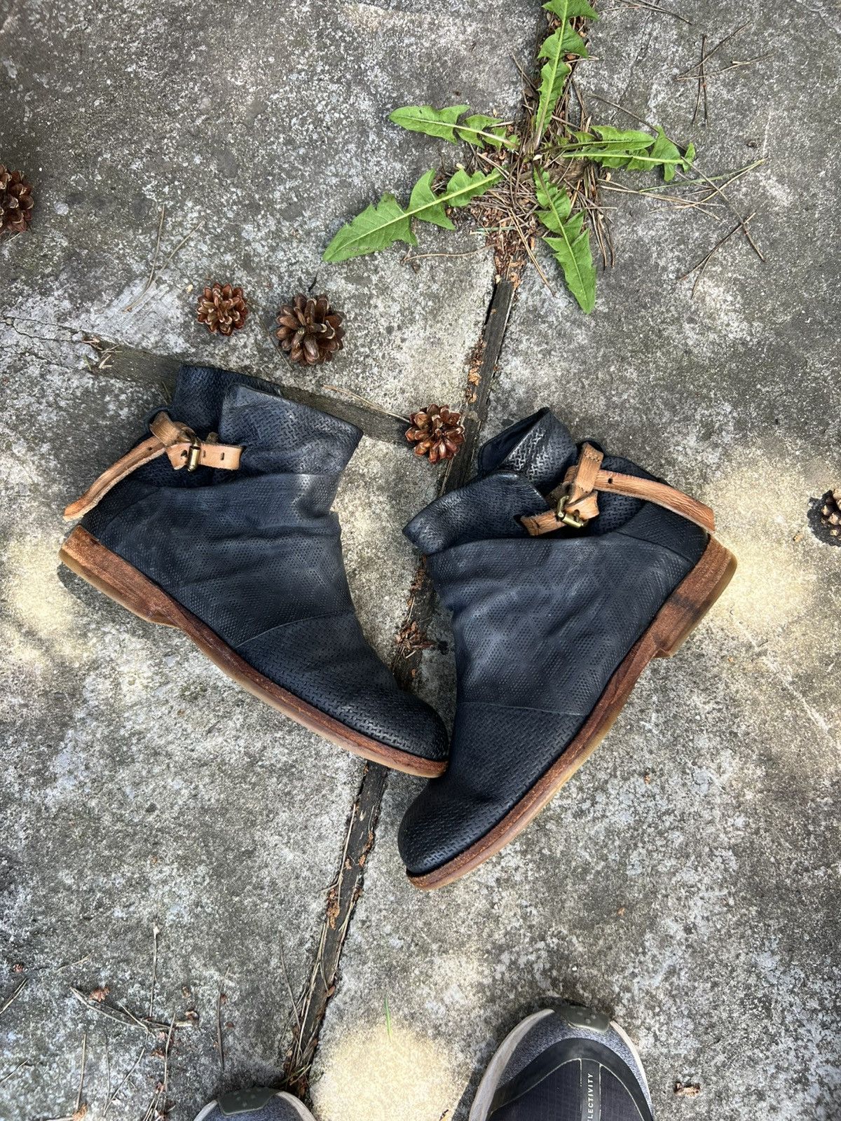 AS 98 Airstep ladies avant-garde leather boots shoes