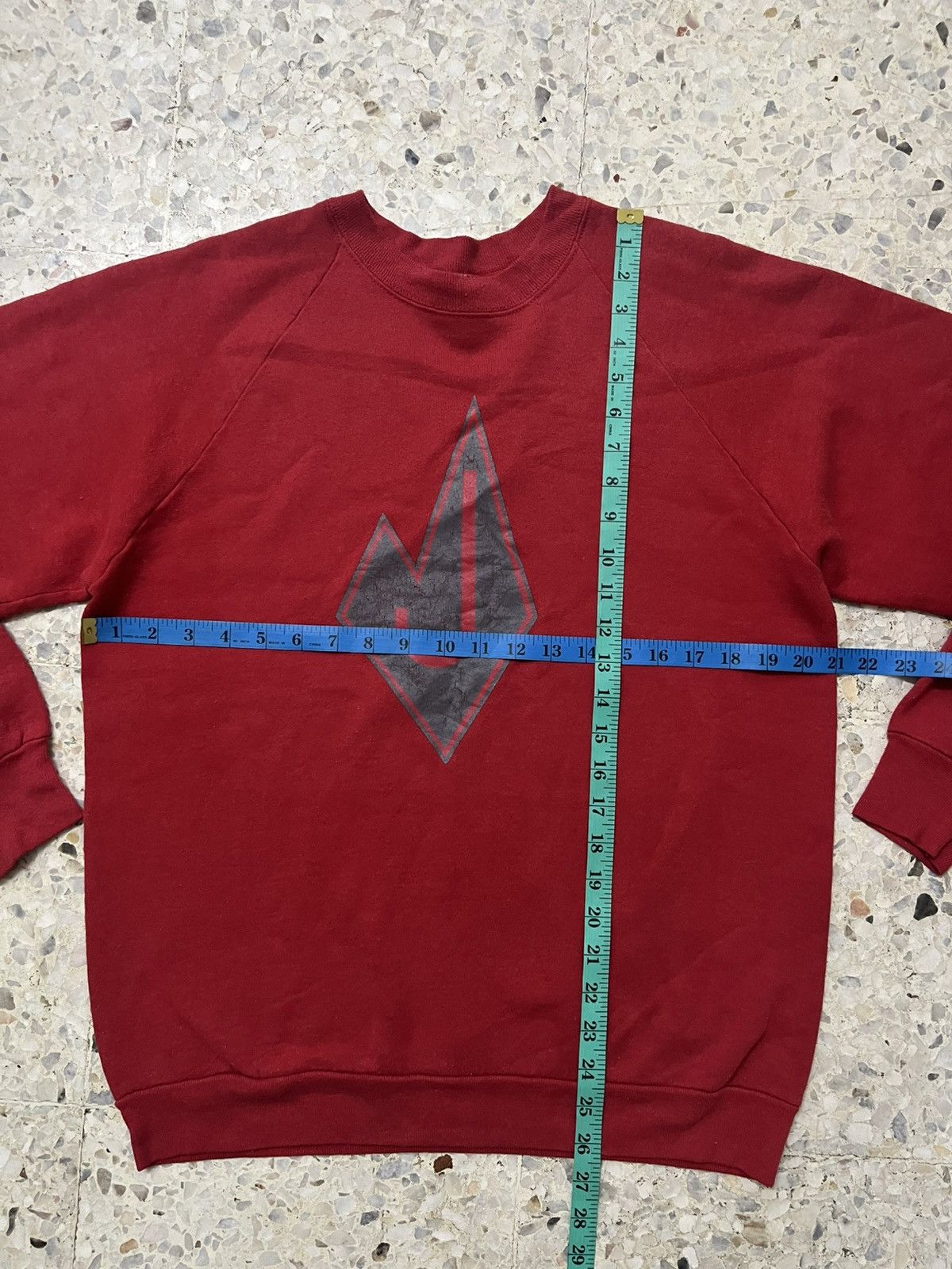 Fruit Of The Loom Vtg 80s Fruit Of The Loom Judson Rockets Raglan Crewneck Size US L / EU 52-54 / 3 - 12 Thumbnail