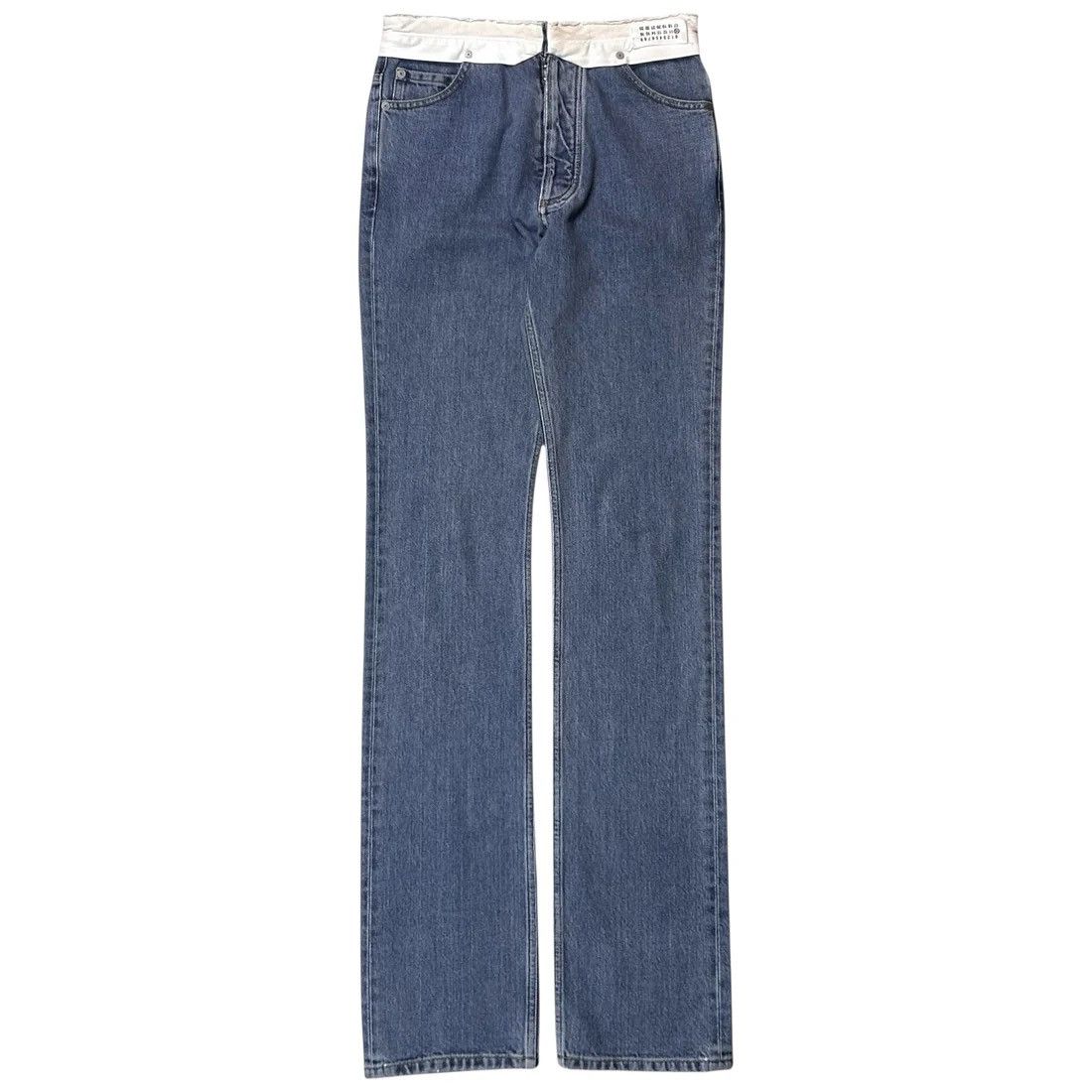Maison Margiela Maison Margiela Deconstructed Waist Jeans - AW18 Size US 29 - 1 Thumbnail