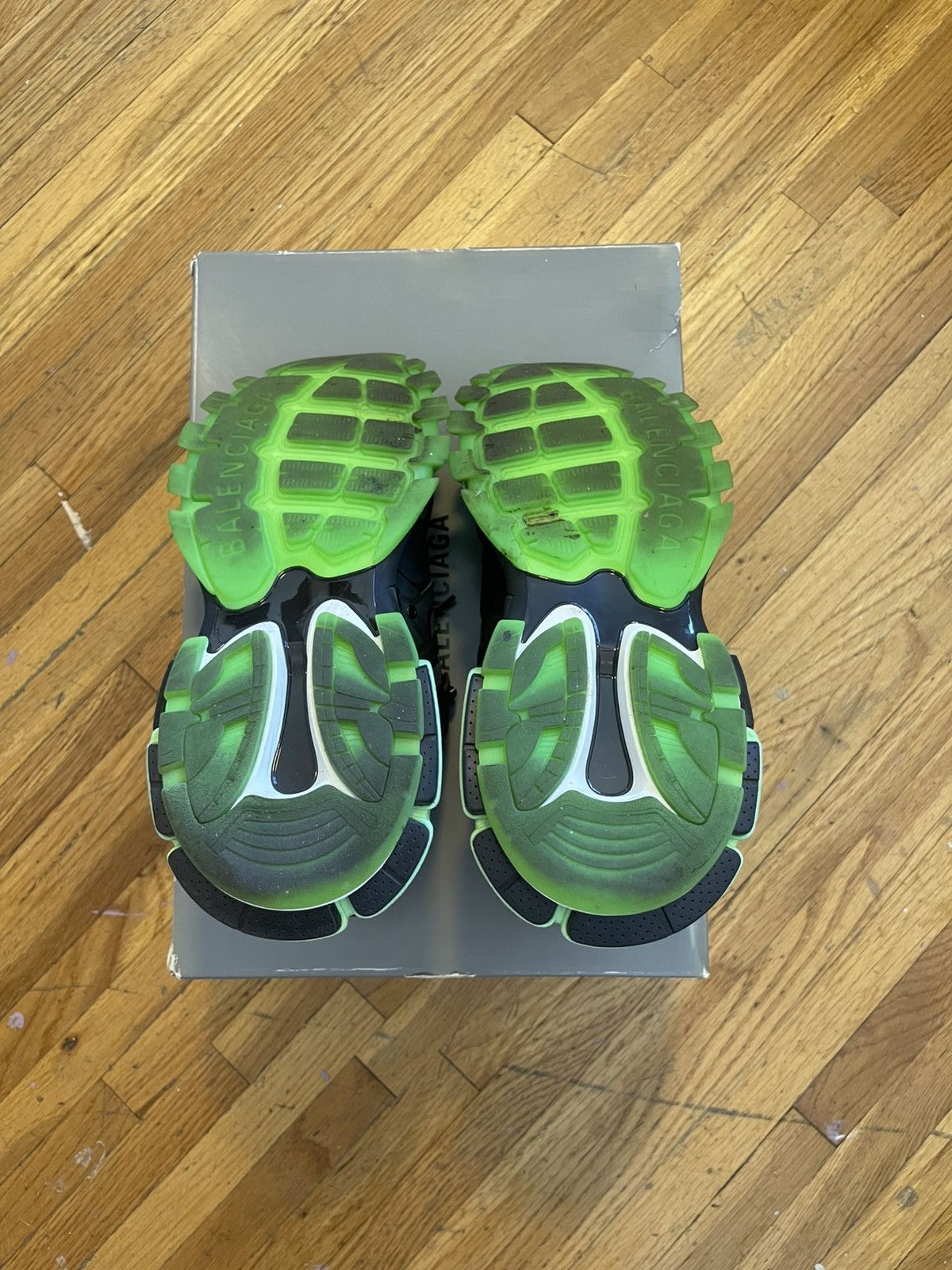 Balenciaga Balenciaga Track Sneaker black/glow Size US 9 / EU 42 - 7 Thumbnail