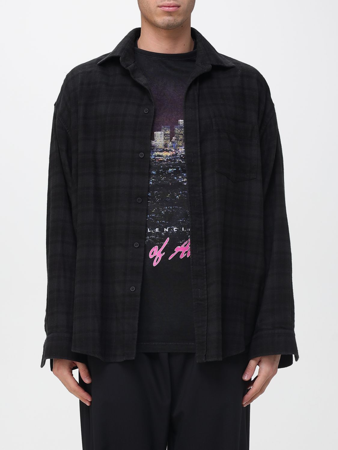 Balenciaga Balenciaga Shirt Men Grey Size US S / EU 44-46 / 1 - 1 Preview