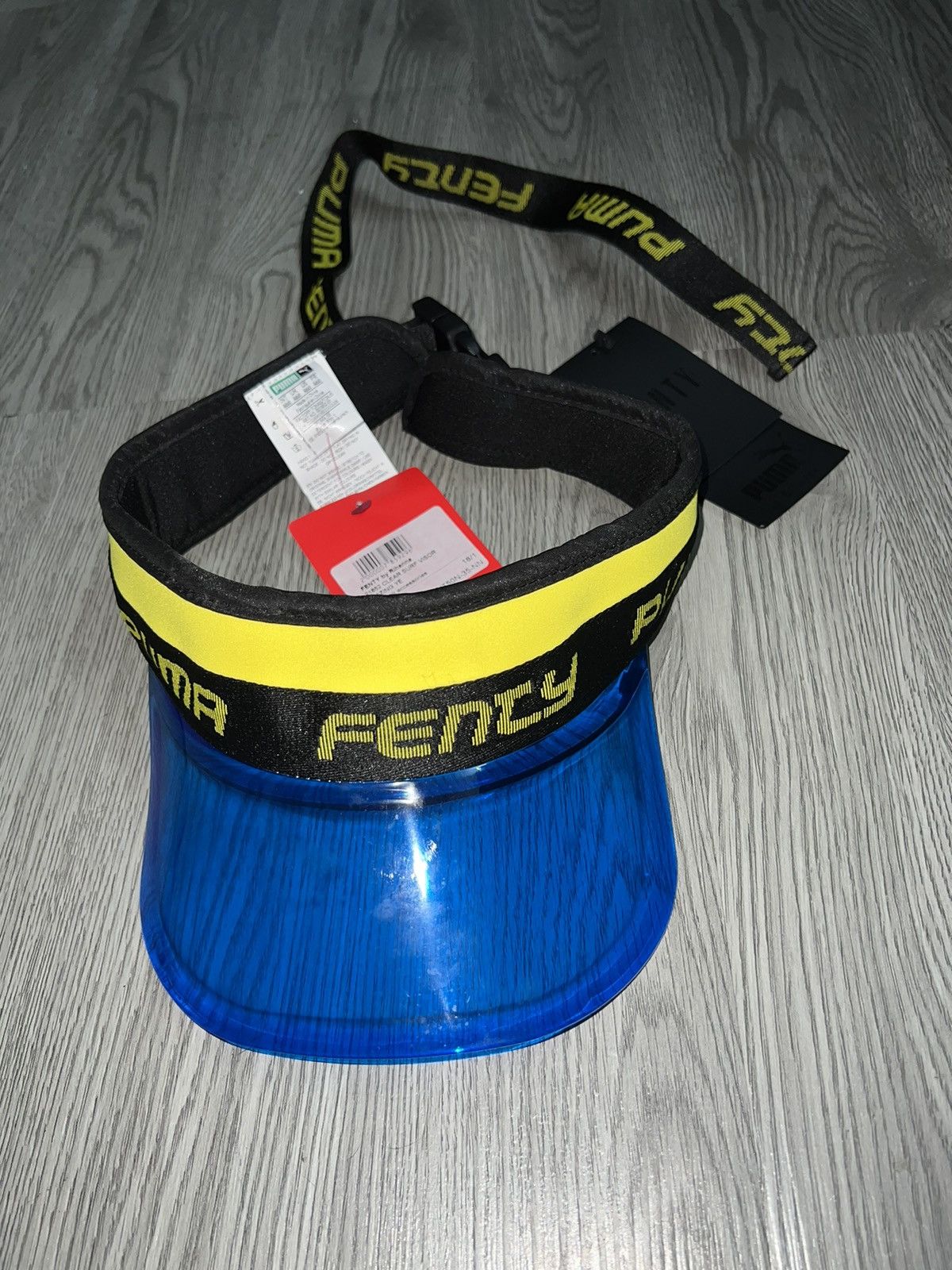 Fenty Puma Fenty By Rihanna Clear Surf Visor⭐️💙 Size ONE SIZE - 3 Thumbnail