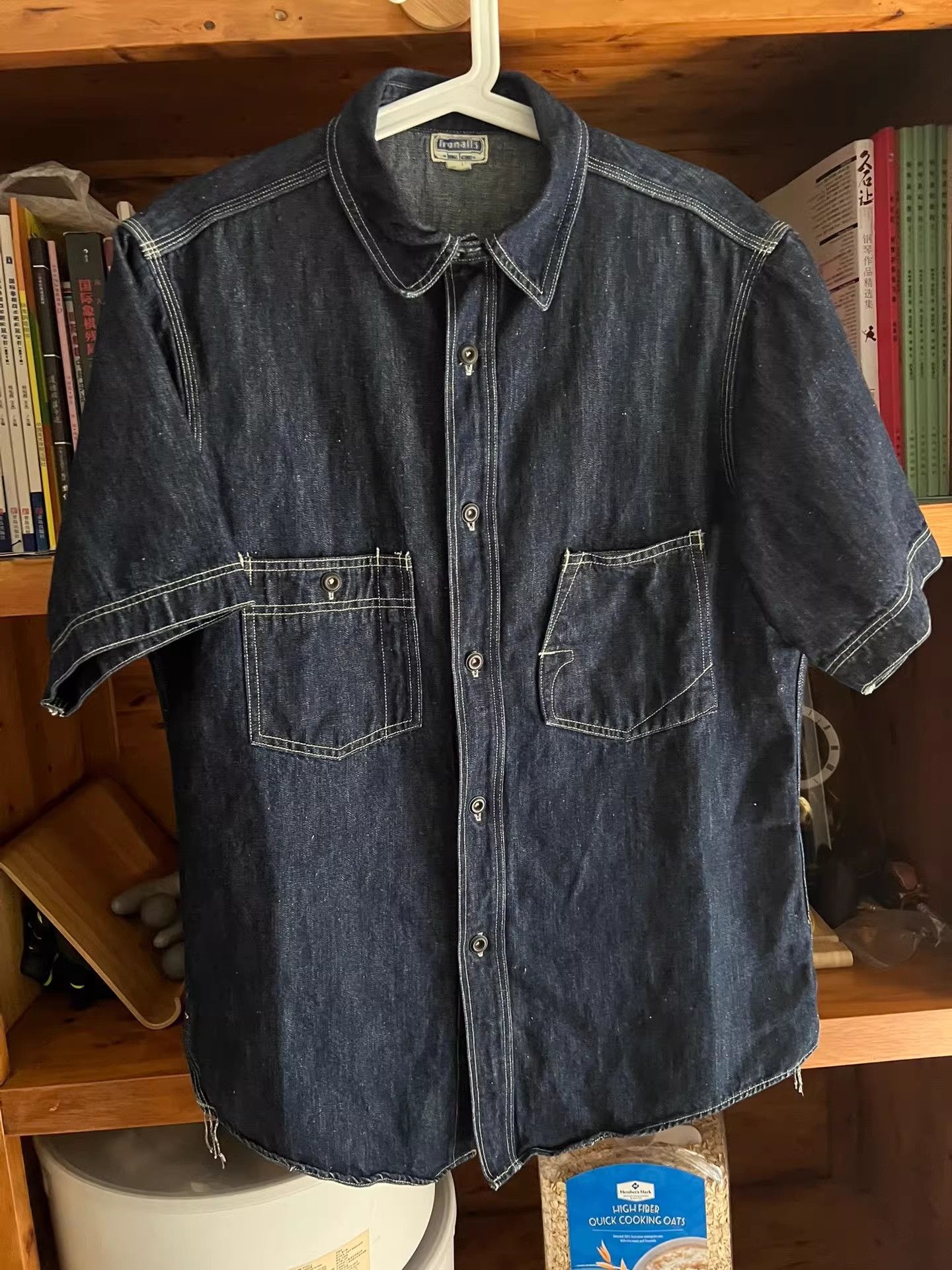 Freewheelers Freewheelers Denim Short-Sleeve Work Shirt Size US M / EU 48-50 / 2 - 2 Thumbnail