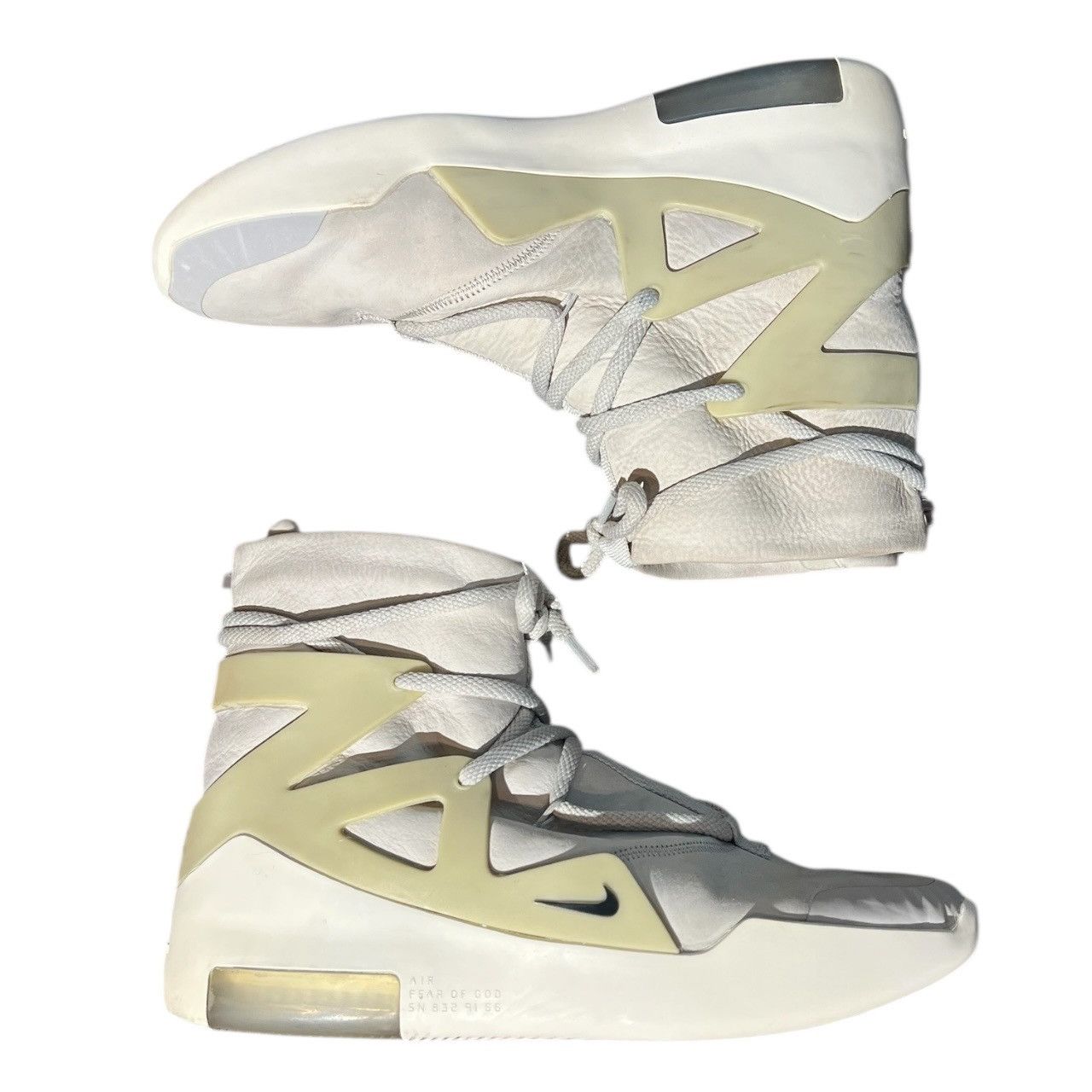 Fear of God × Nike Nike Air Fear Of God 1 Light Bone Size US 11 / EU 44 - 7 Thumbnail