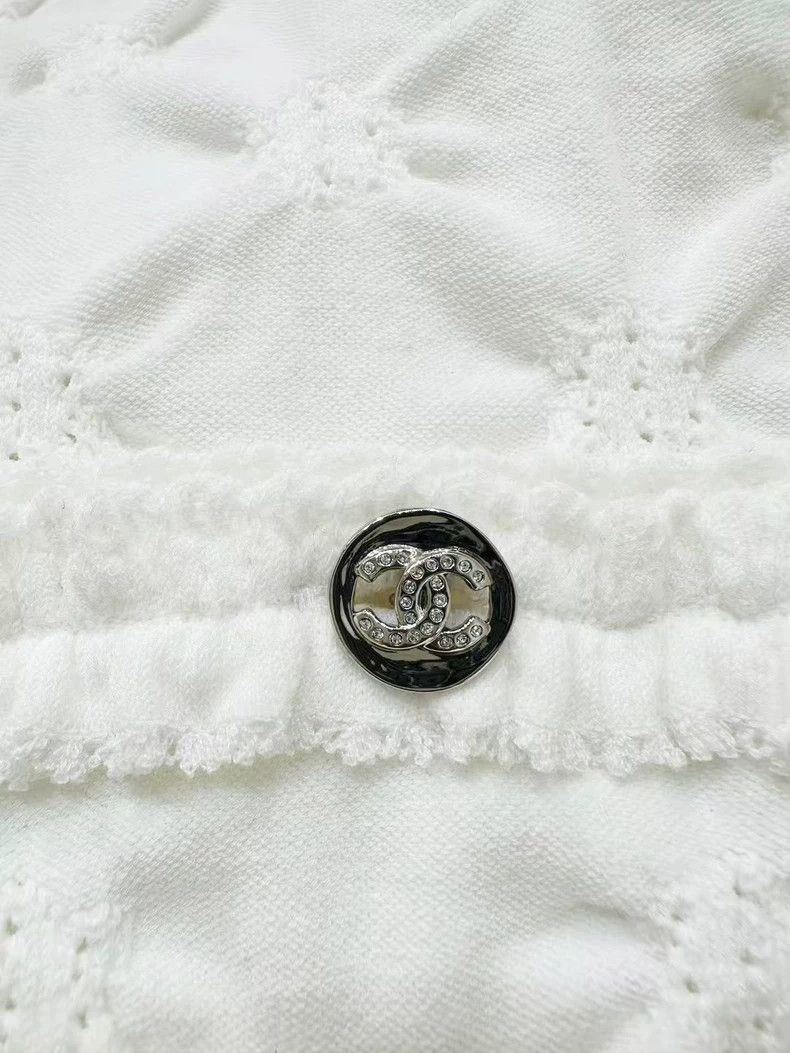 Chanel Chanel 24p double C diamond buckle wrinkled jacket Size XXS / US 00 / IT 34 - 7 Thumbnail