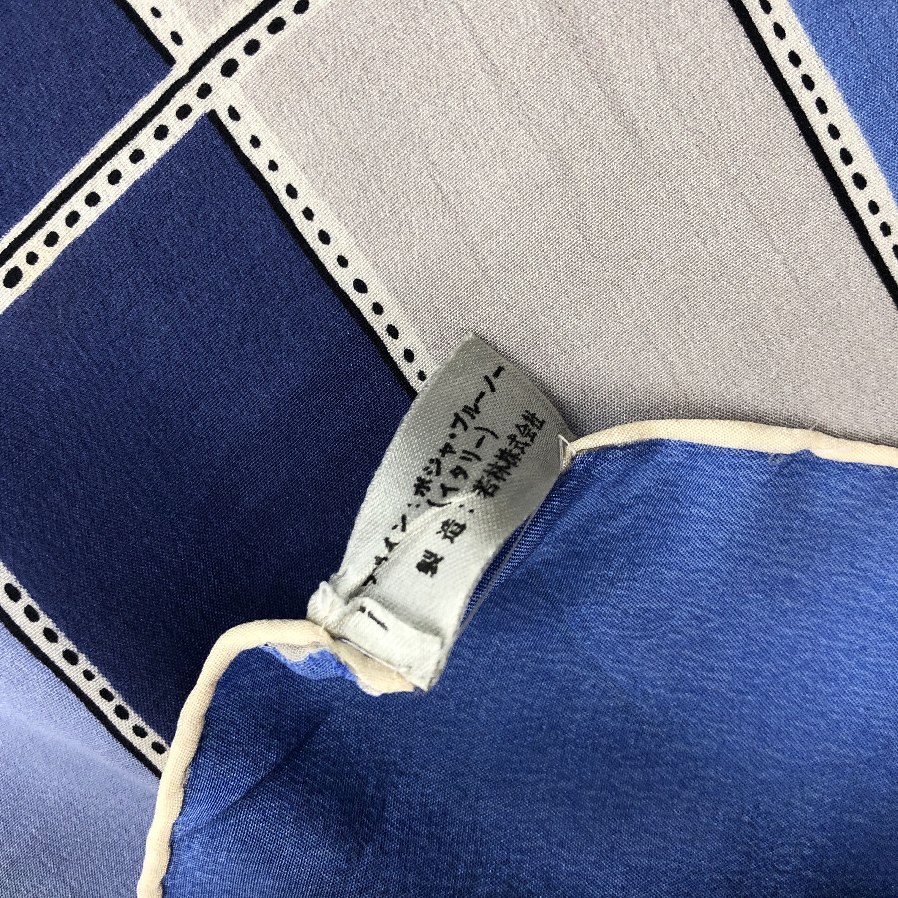 Japanese Brand Vintage Boggia Bruno SILK Scarf Twill Stole Wraps Scarves Size ONE SIZE - 9 Thumbnail