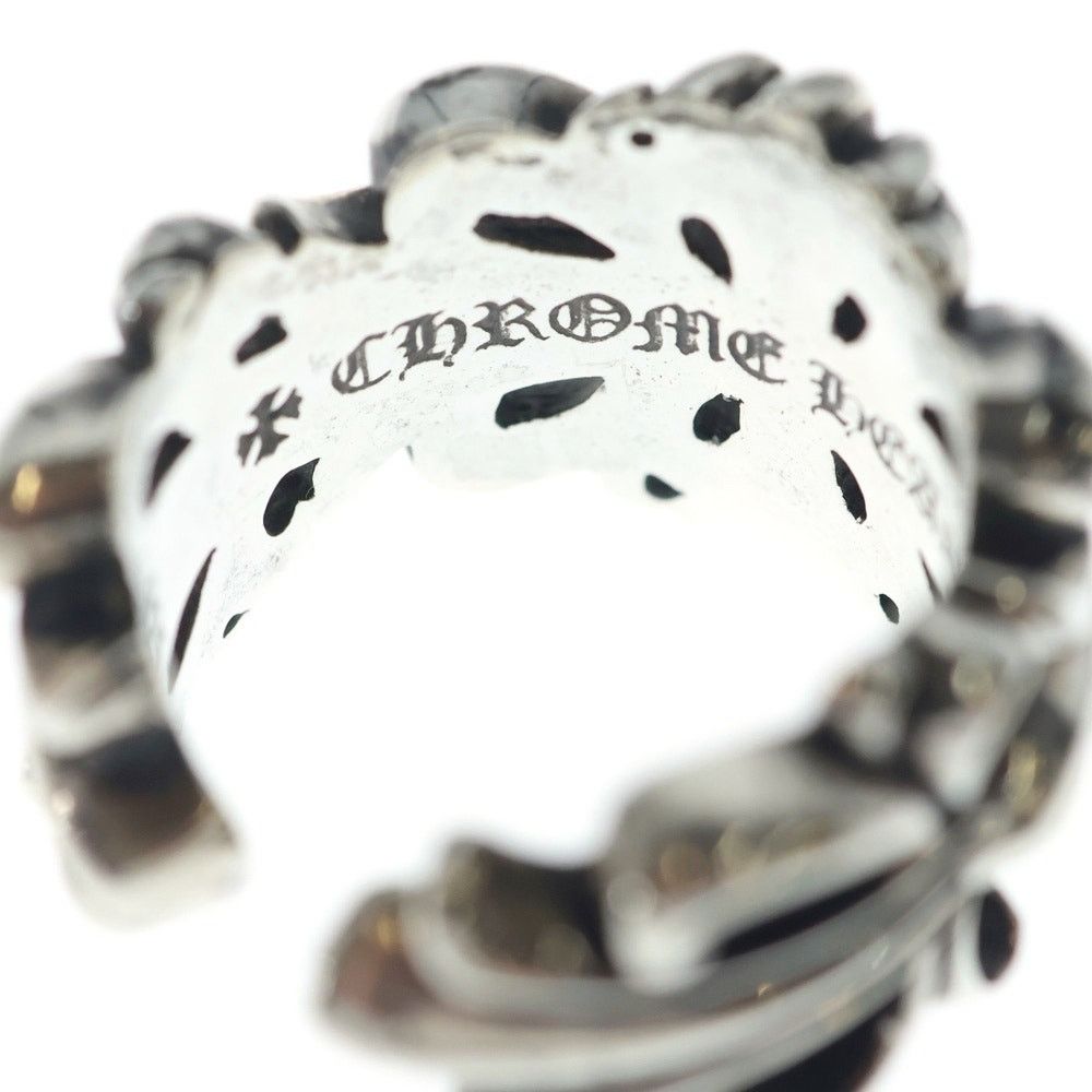 Chrome Hearts Chrome Hearts Double Floral Cross Ring Silver Size ONE SIZE - 5 Thumbnail