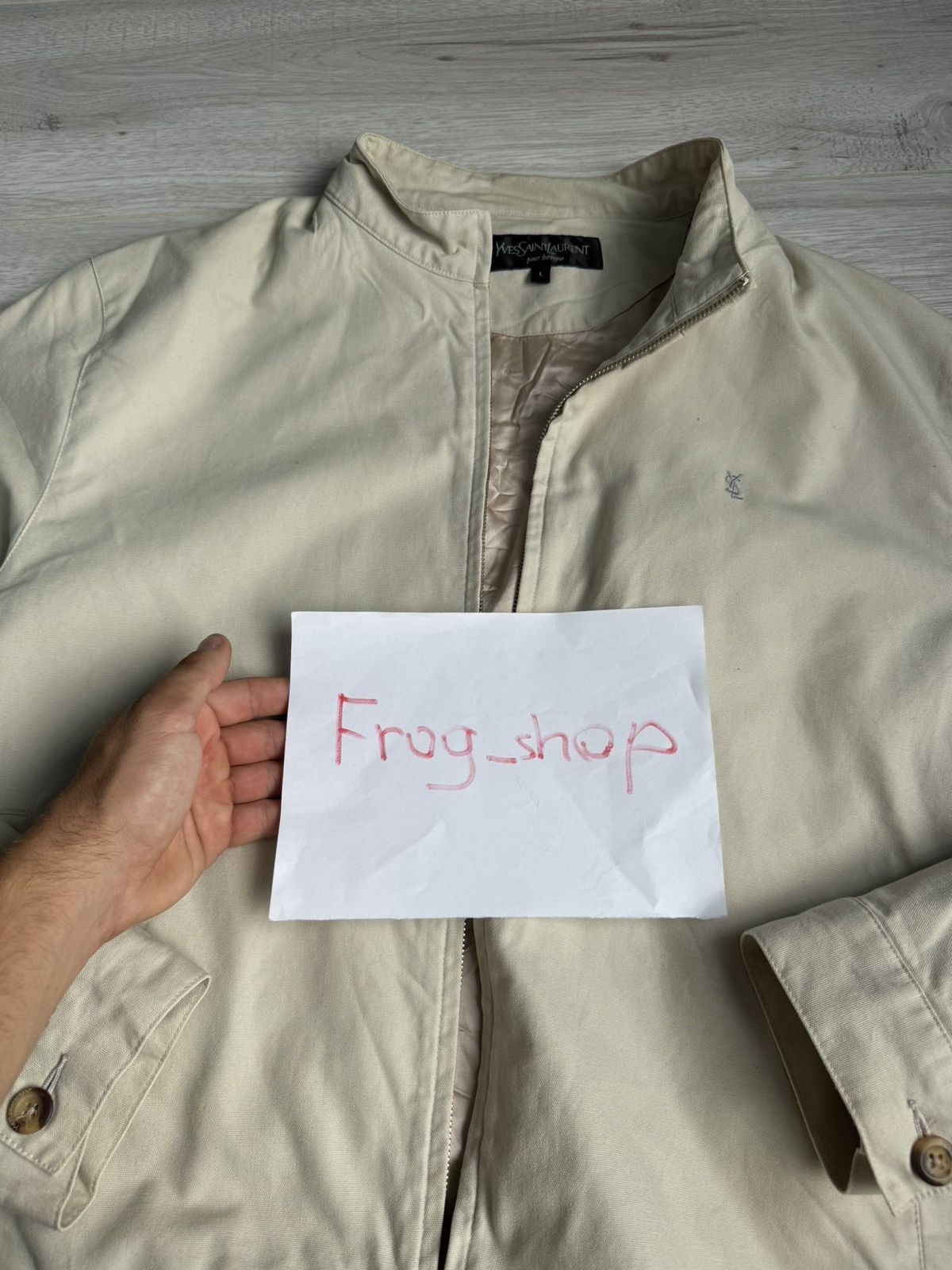 Vintage × Yves Saint Laurent 🔥 Vintage Yves Saint Laurent jacket YSL pour homme Size US L / EU 52-54 / 3 - 9 Thumbnail