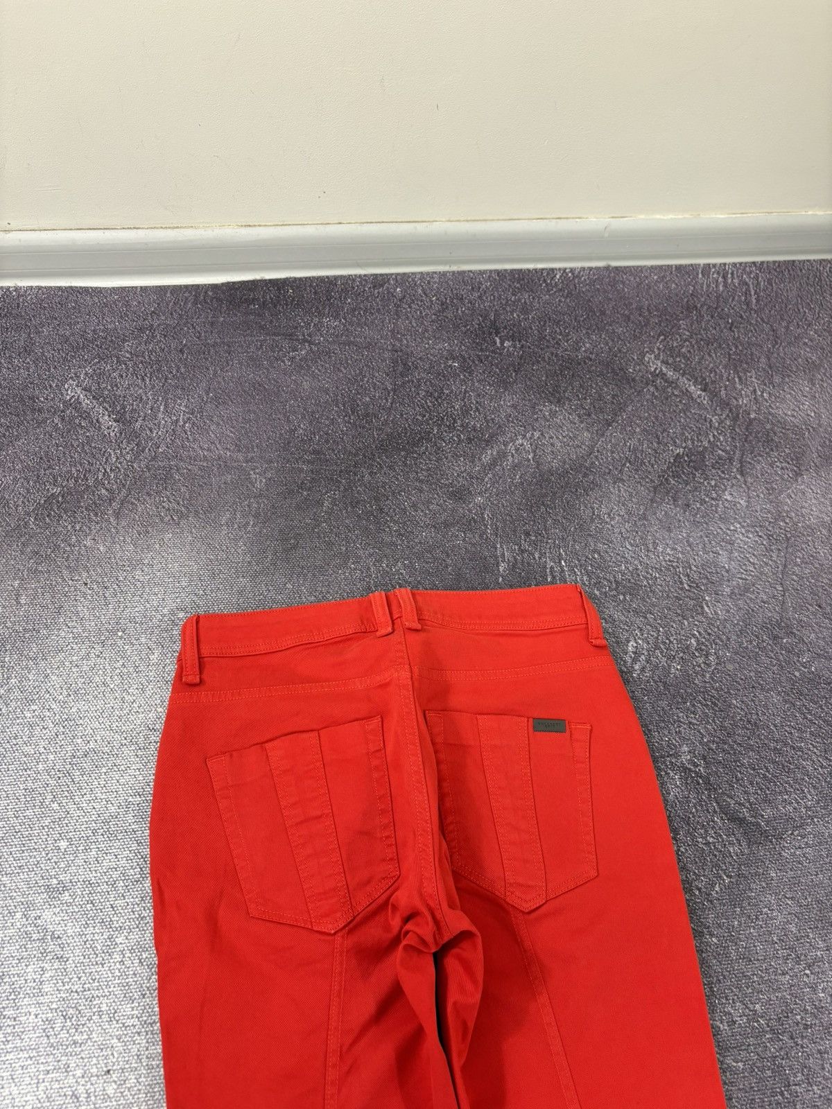 Burberry Burberry Brit Westbourne Women’s Red Skinny Ankle Jeans Size 25" / US 0 / IT 36 - 15 Thumbnail