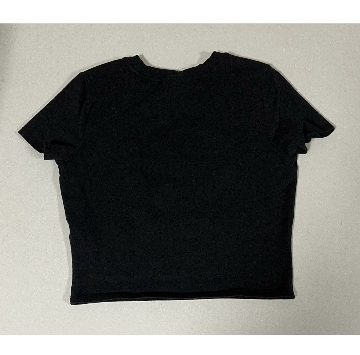 Japanese Brand Black Leopard Cheetah Print Star Shirt Crop Top Tee Size S⭐️✨ Size S / US 4 / IT 40 - 3 Thumbnail