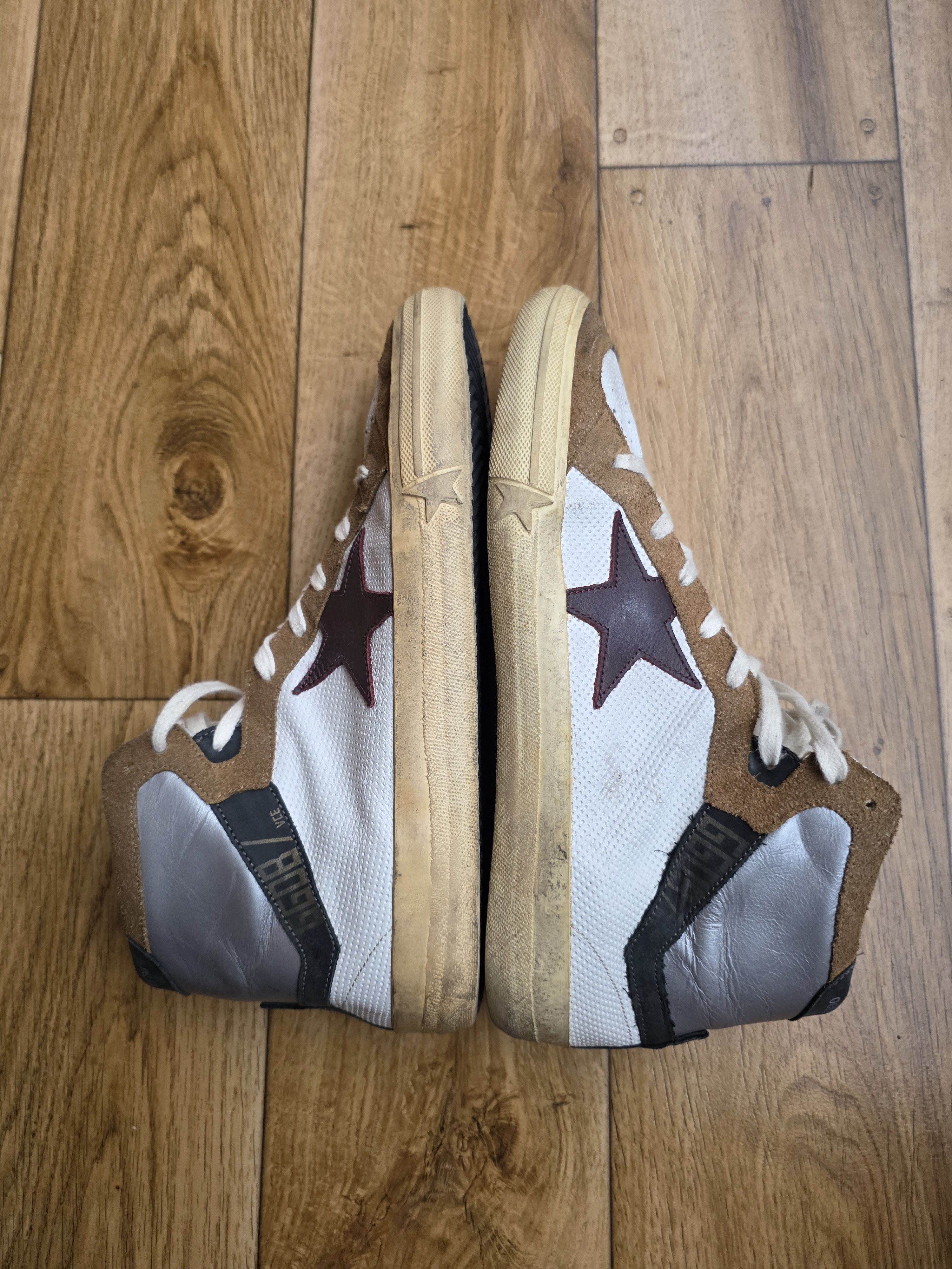 Golden Goose Golden Goose VCE 2.12 High Top Sneakers Size US 9 / EU 42 - 5 Thumbnail