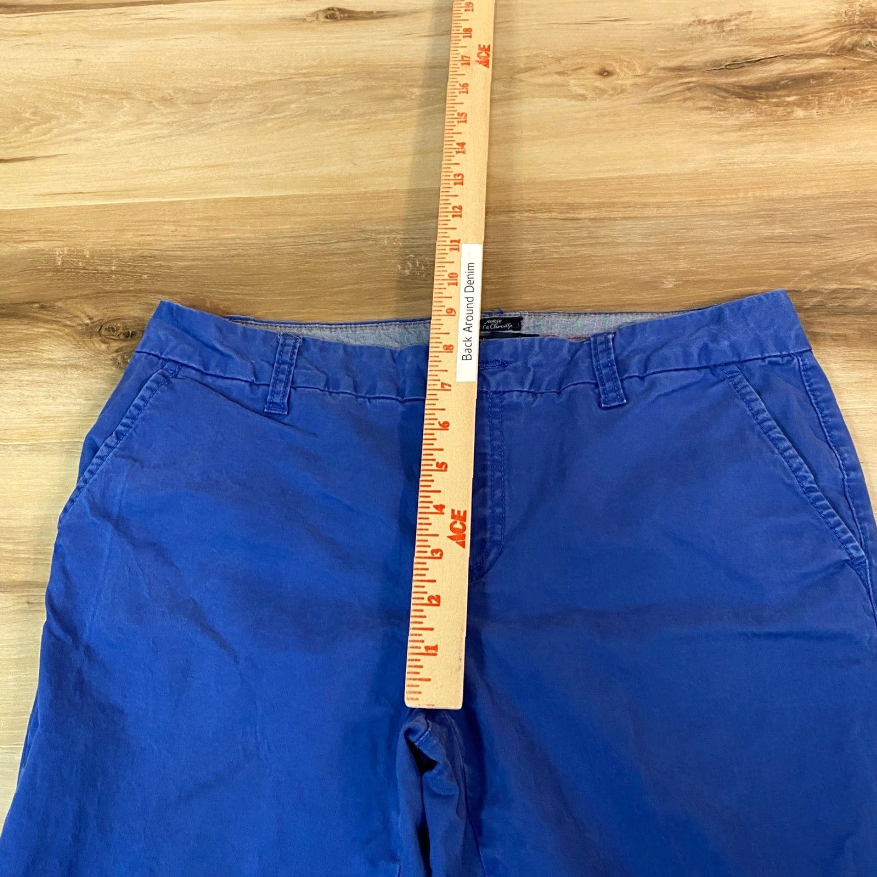 Tommy Hilfiger Tommy Hilfiger Ankle Chinos Womens Size 6 Blue Pants Trousers Chino Pants Casual Classic Size 28" / US 6 / IT 42 - 4 Thumbnail