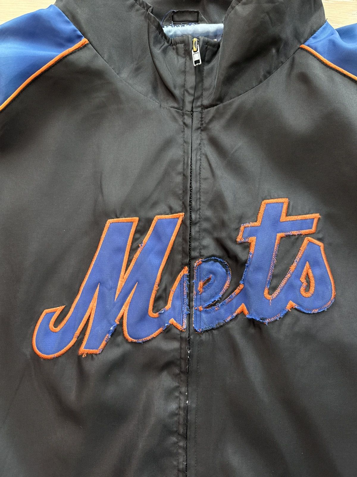 Majestic Vintage New York Mets Nylon Baseball Jacket Size US L / EU 52-54 / 3 - 4 Thumbnail