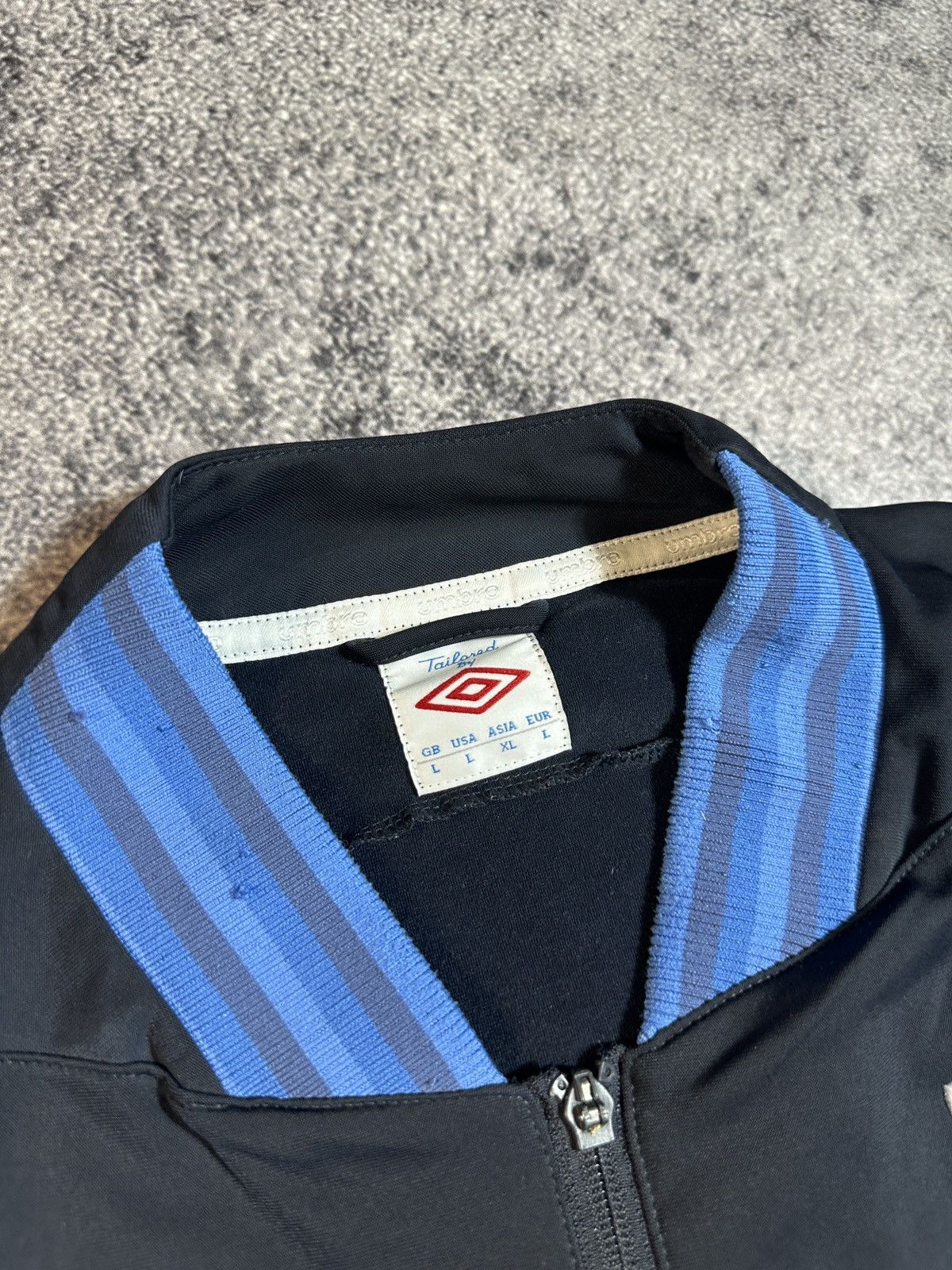 Umbro × Vintage Vintage Umbro England Soccer Jacket Blokecore Style Rare VTg Size US L / EU 52-54 / 3 - 4 Thumbnail