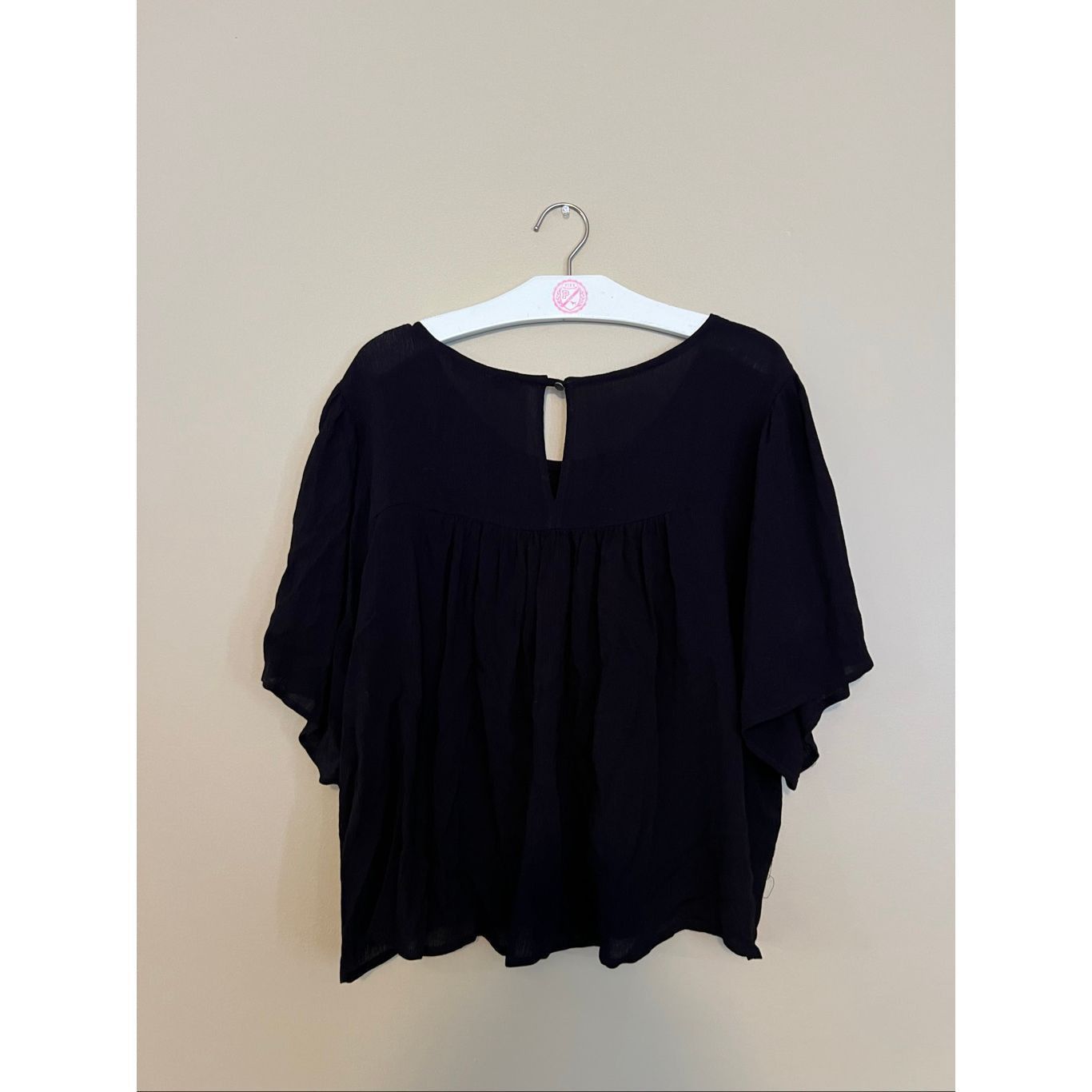 Other Gypsies & Moondust Black Top Woman’s Size XL NEW Size XL / US 12-14 / IT 48-50 - 7 Thumbnail