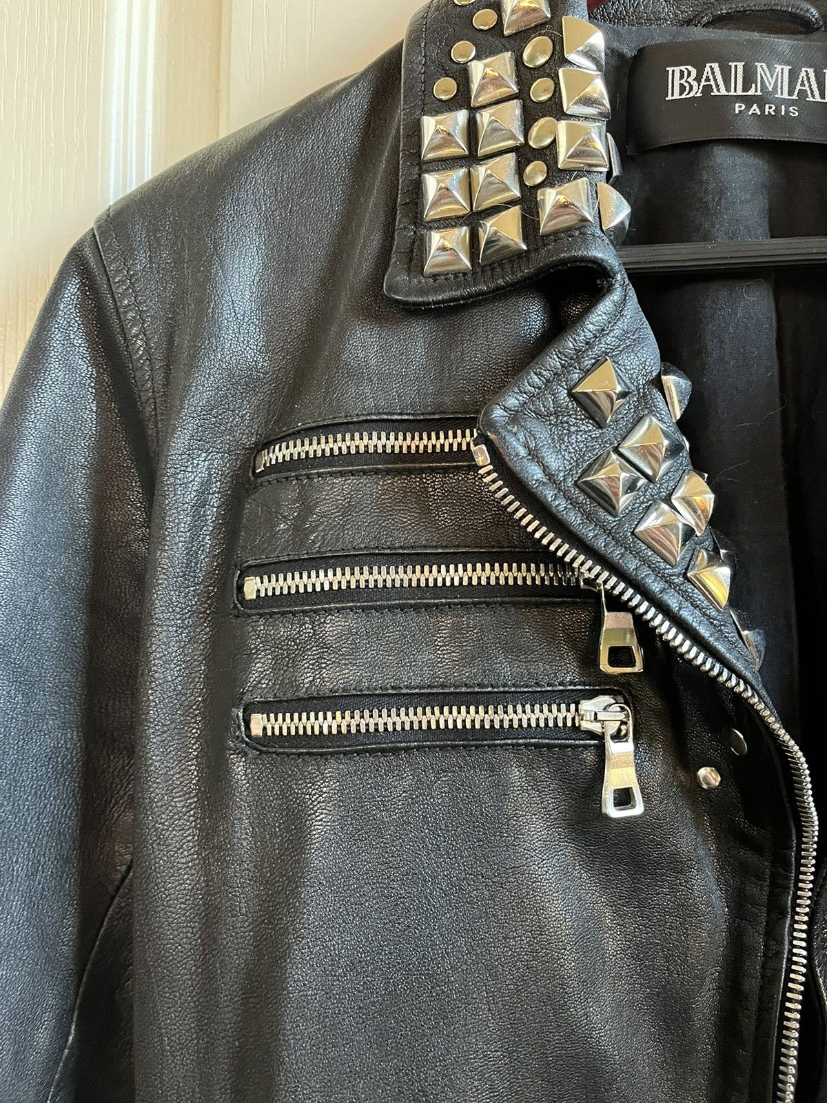 Balmain Balmain SS11 Runway Leather Jacket Size US XS / EU 42 / 0 - 8 Thumbnail