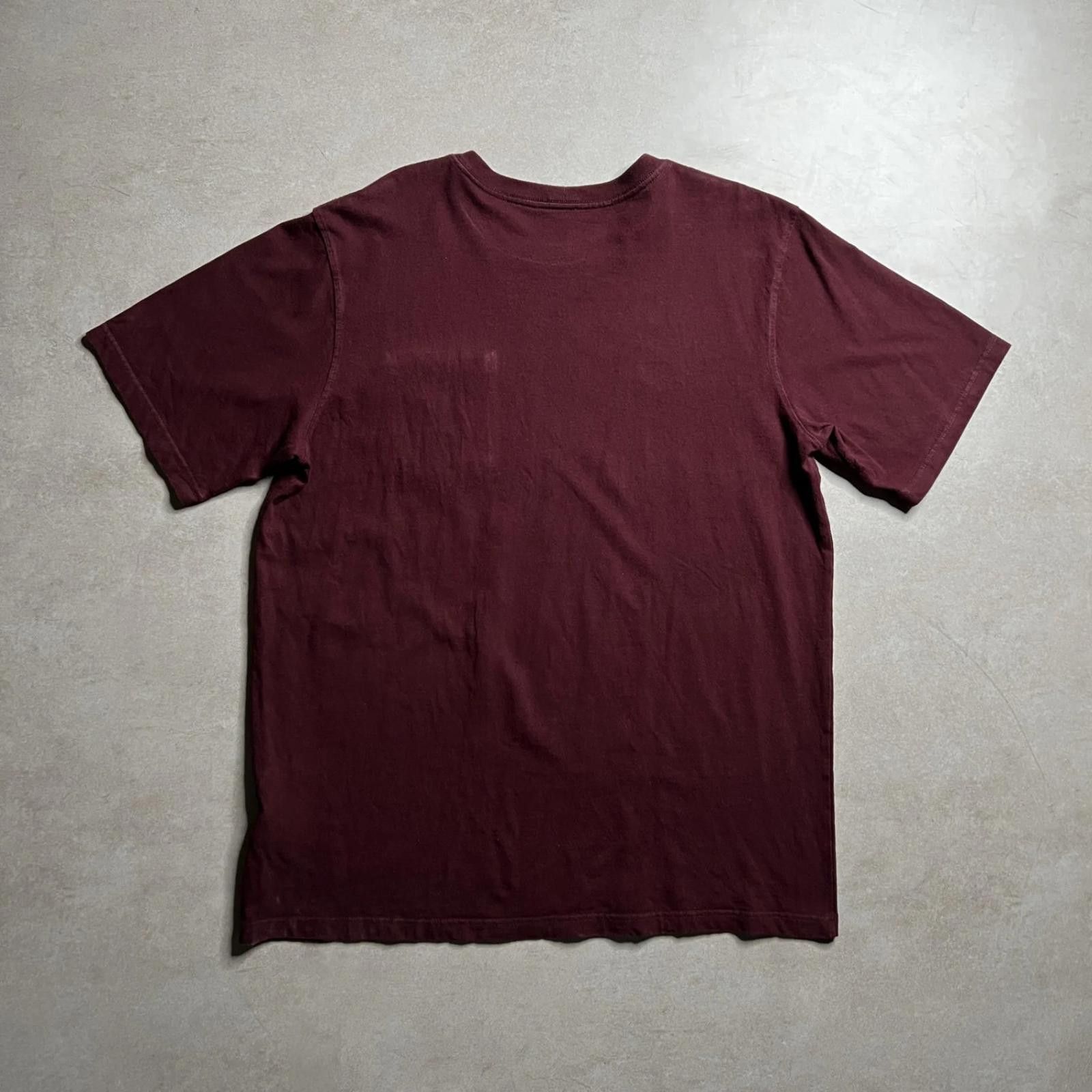 Carhartt Vintage Carhartt Burgundy T-shirt - XL Size US XL / EU 56 / 4 - 2 Thumbnail