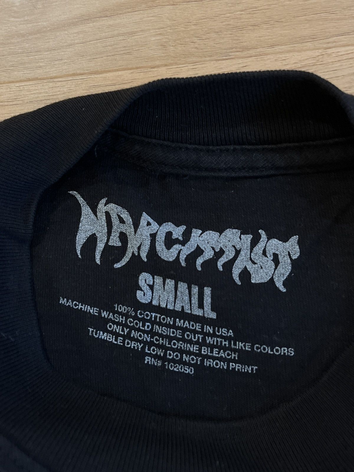 Playboi Carti Playboi Carti Rockstar Made Narcissist Tour Tee Small Size US S / EU 44-46 / 1 - 4 Thumbnail